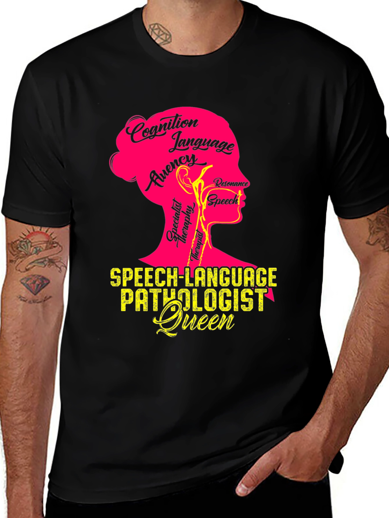 Speech Language Pathologist Queen T-Shirt