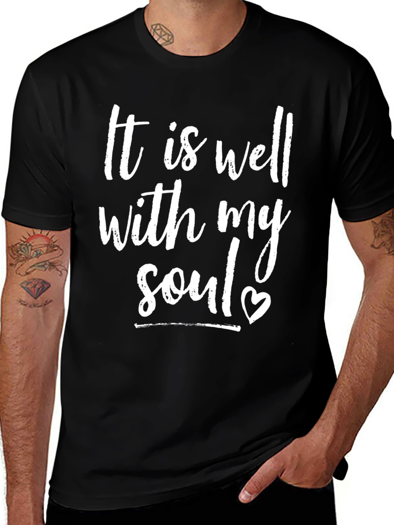 Variant 25 of It Is Well With My Soul Graphic Tee