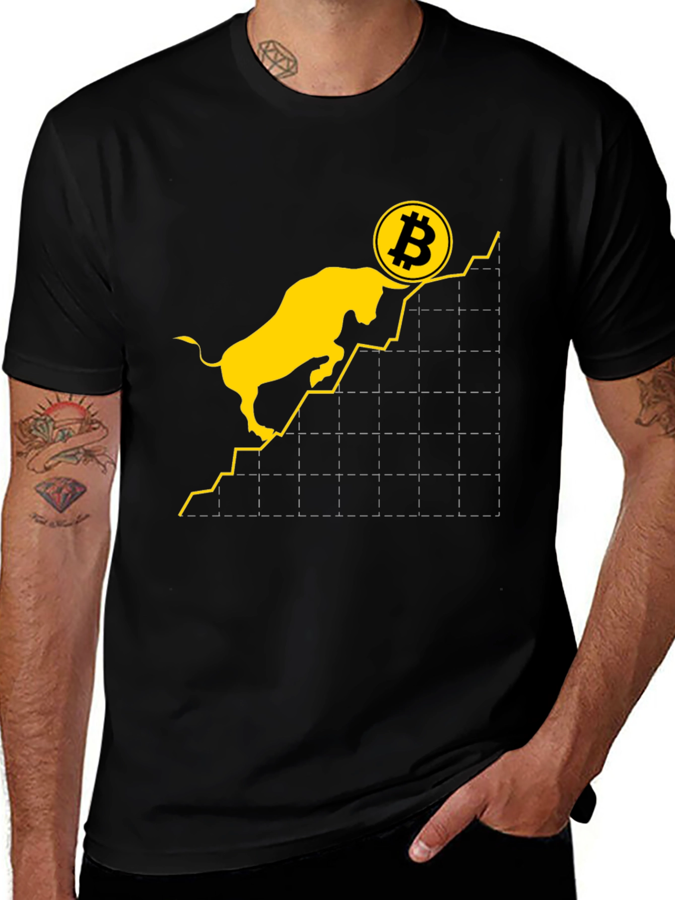 Bitcoin Bull Run T-Shirt - Crypto Investment Tee