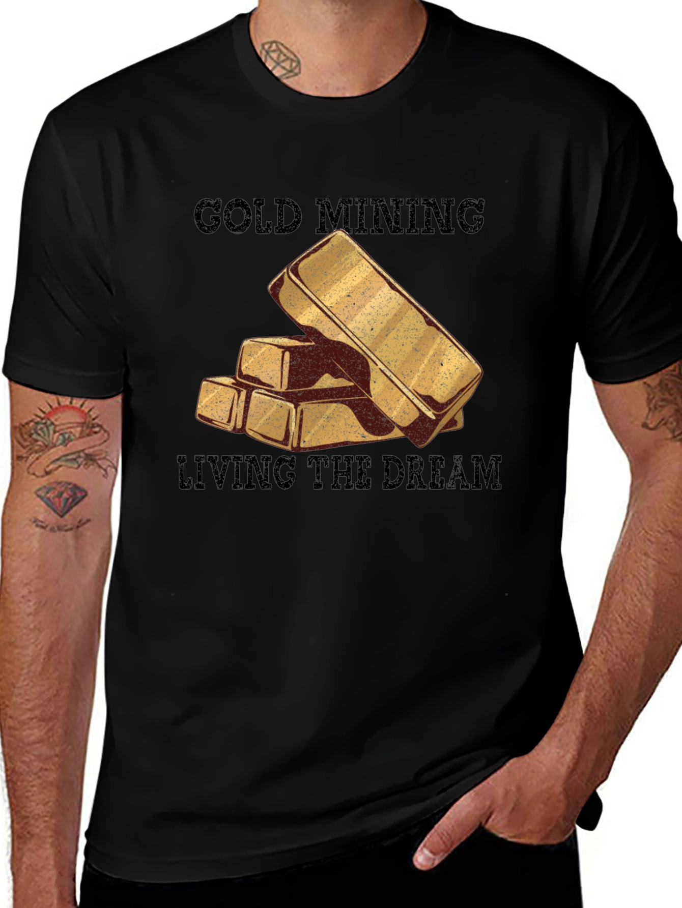 Gold Mining Living the Dream T-Shirt