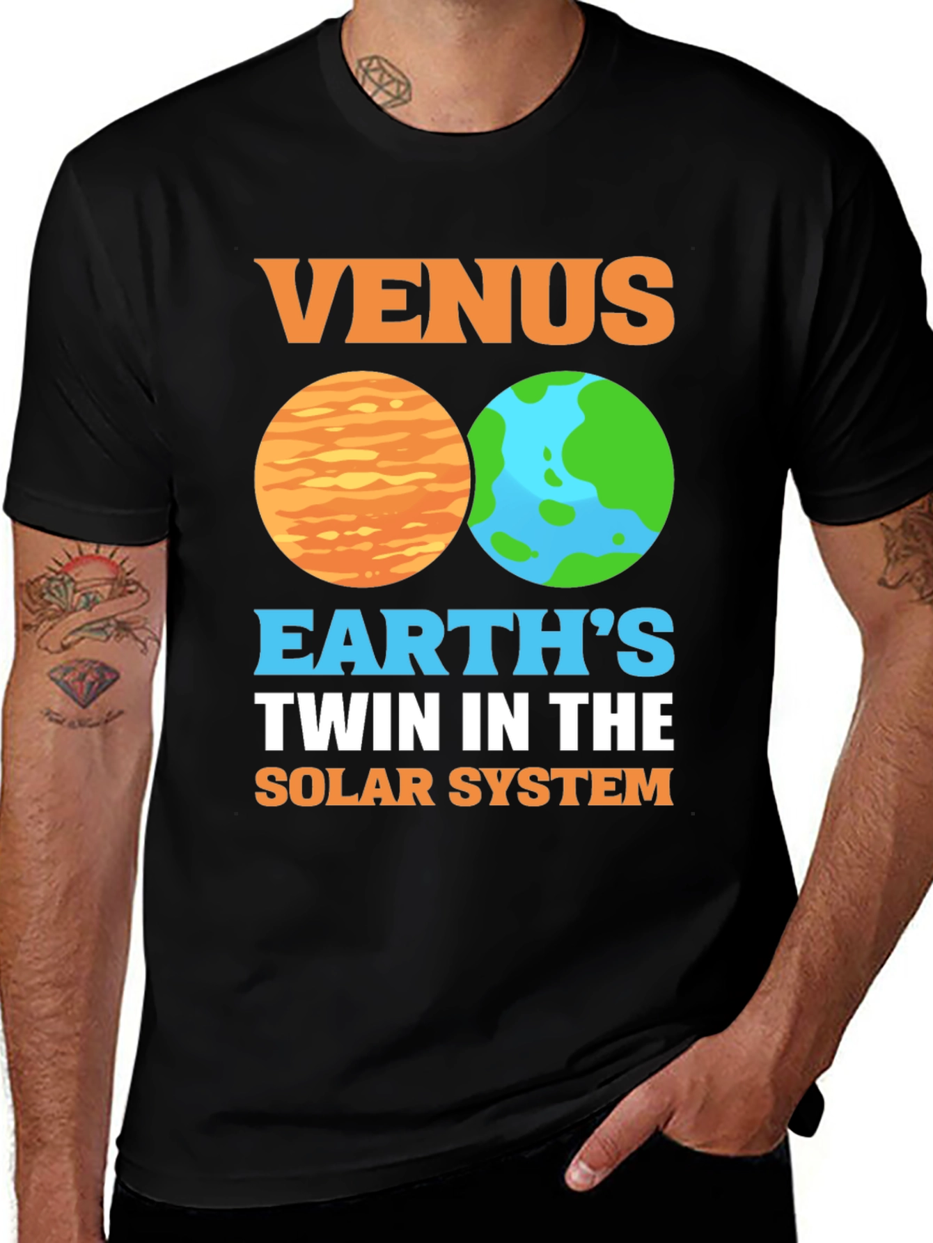 Venus Earth's Twin Solar System T-Shirt