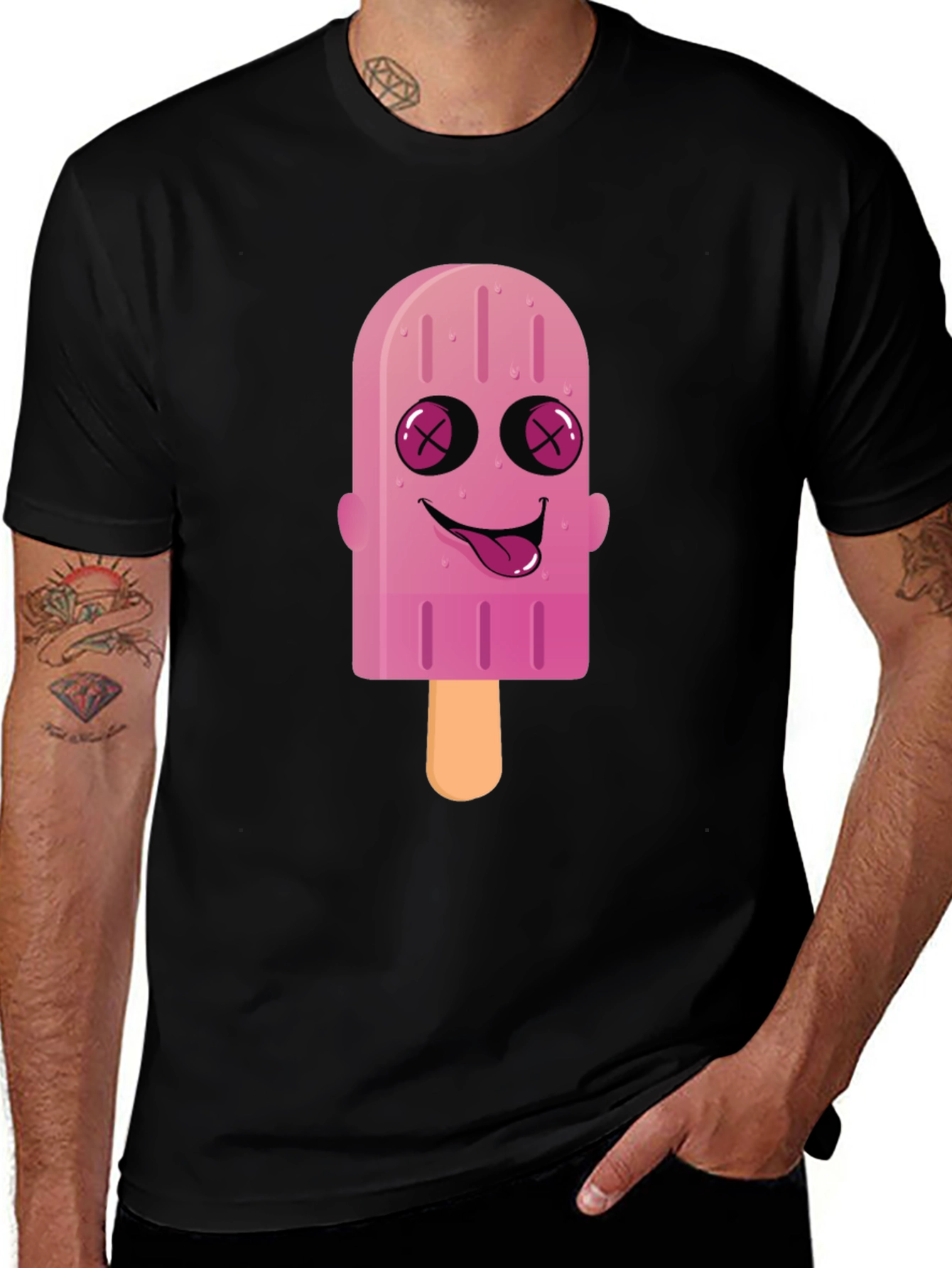 Variant 15 of Cartoon Popsicle Graphic Tee