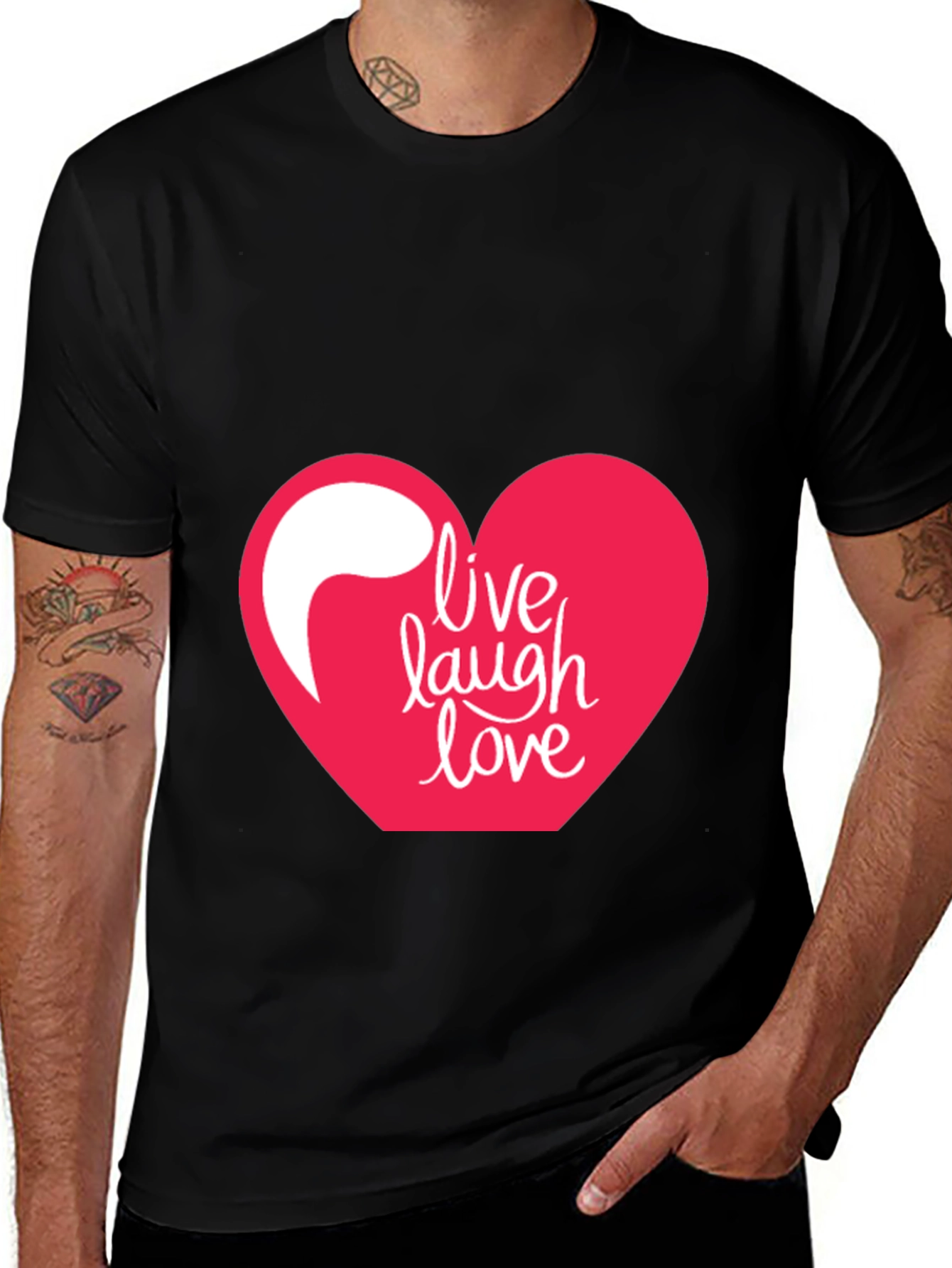 Variant 12 of Live Laugh Love T-Shirt