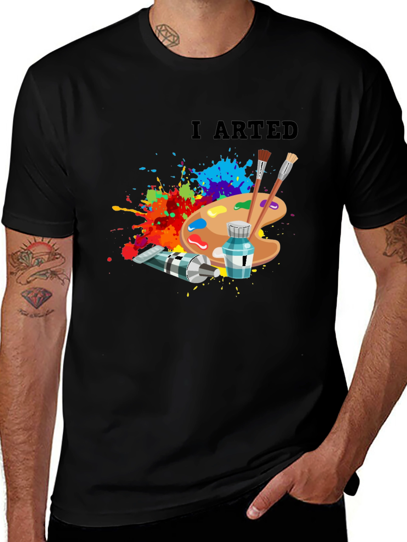 I Arted - Artistic Palette T-Shirt