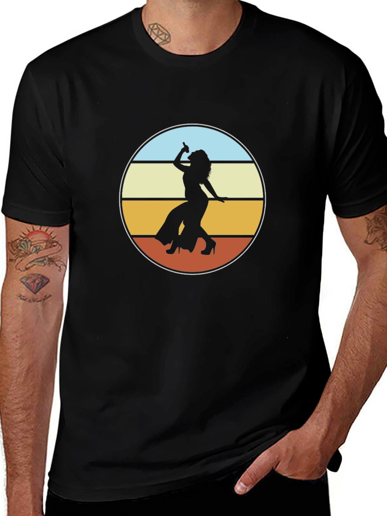 Variant 7 of Retro Silhouette T-Shirt