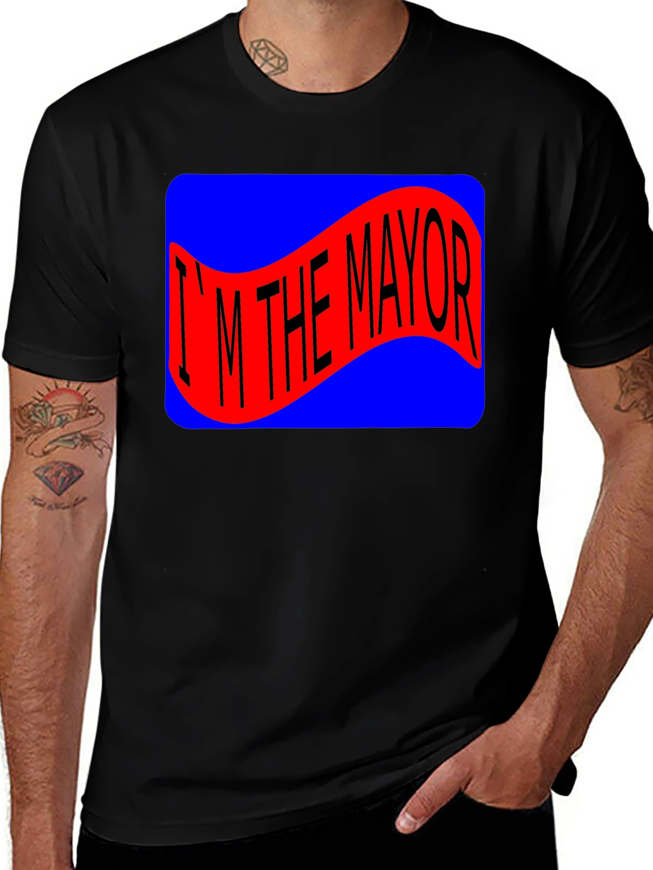 I'm The Mayor T-Shirt Novelty Tee