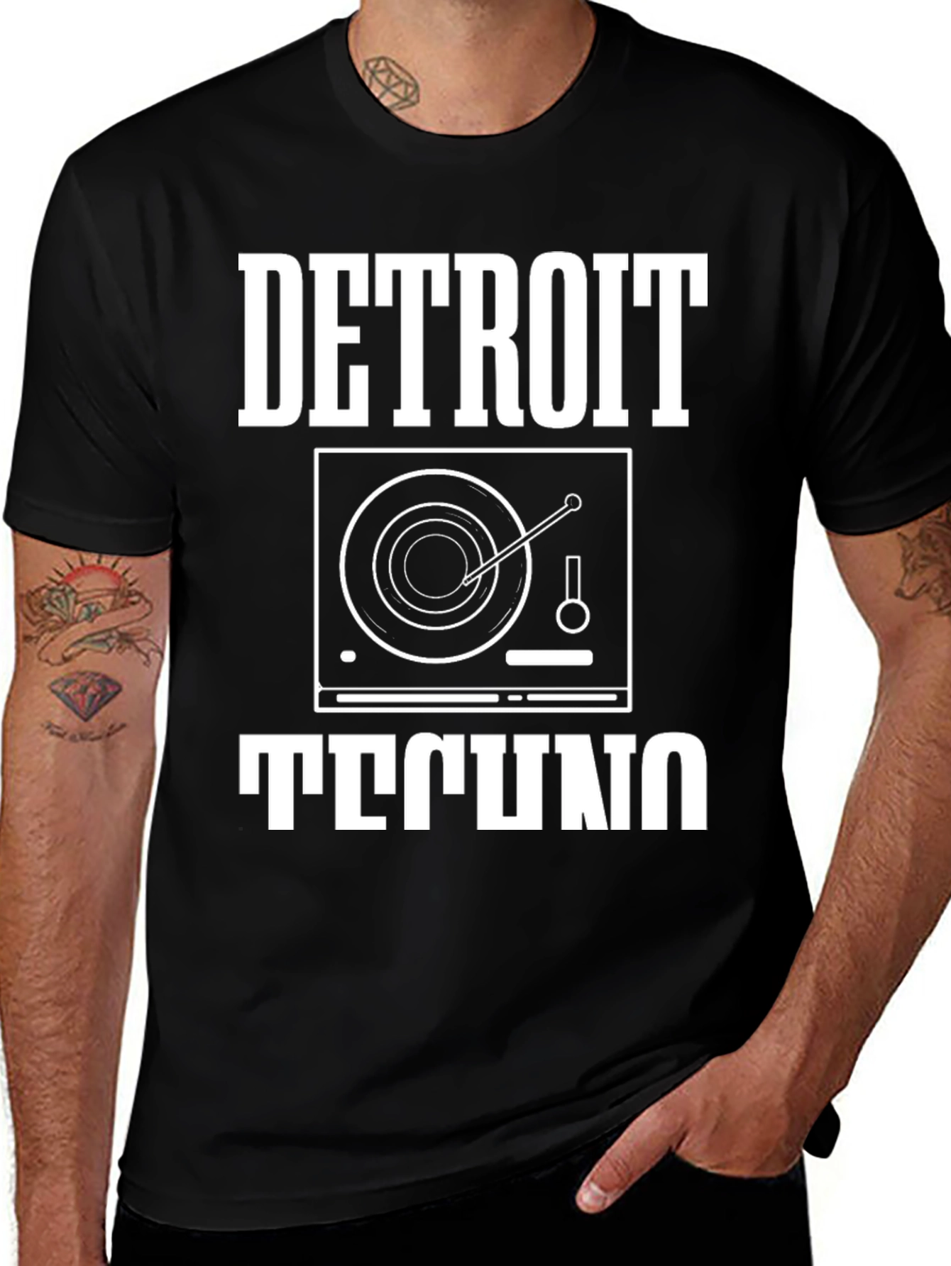 Detroit Techno Music T-Shirt