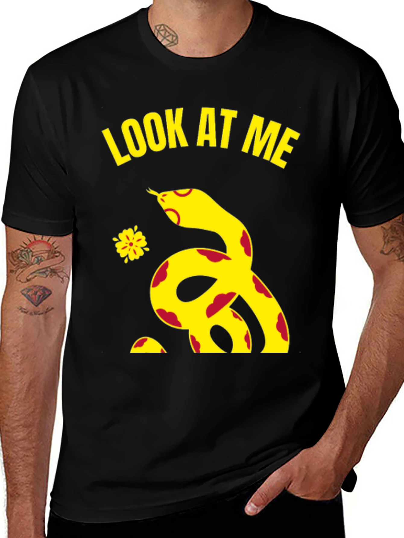Variant 24 of Look At Me Rattlesnake Graphic Tee