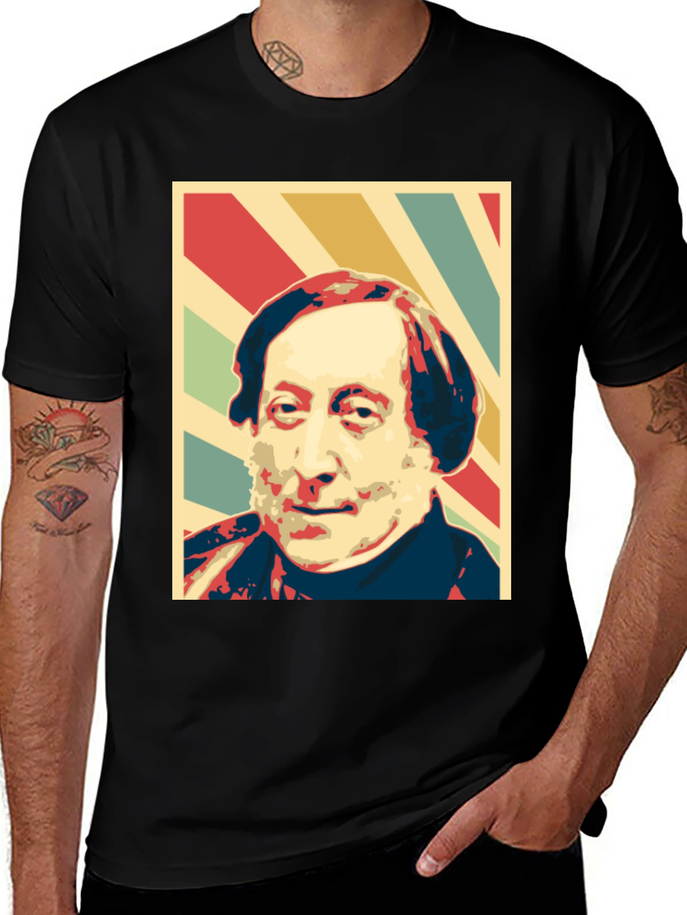 Variant 21 of Alexis de Tocqueville Graphic T-Shirt