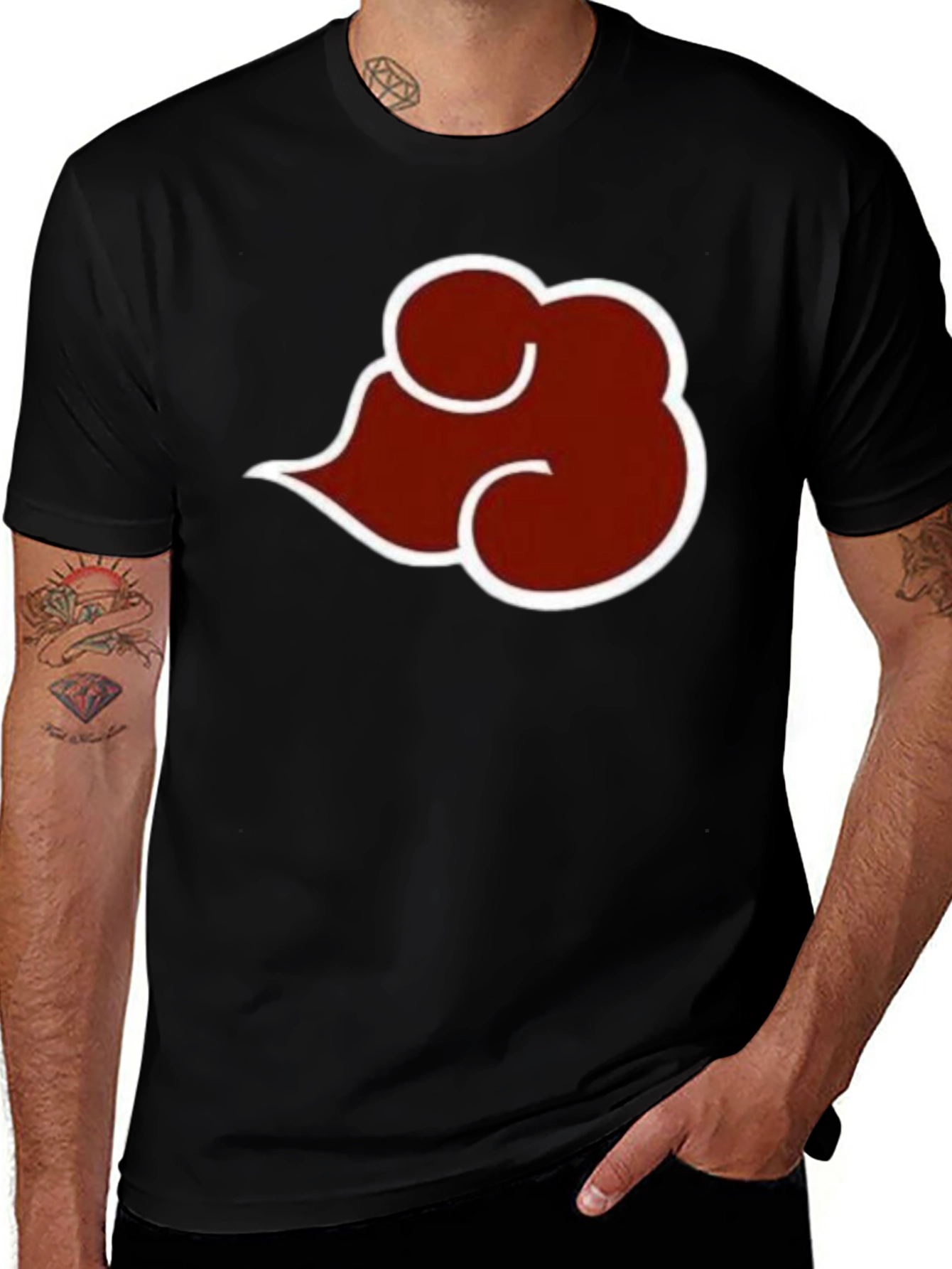Akatsuki Cloud T-Shirt - Anime Inspired Apparel