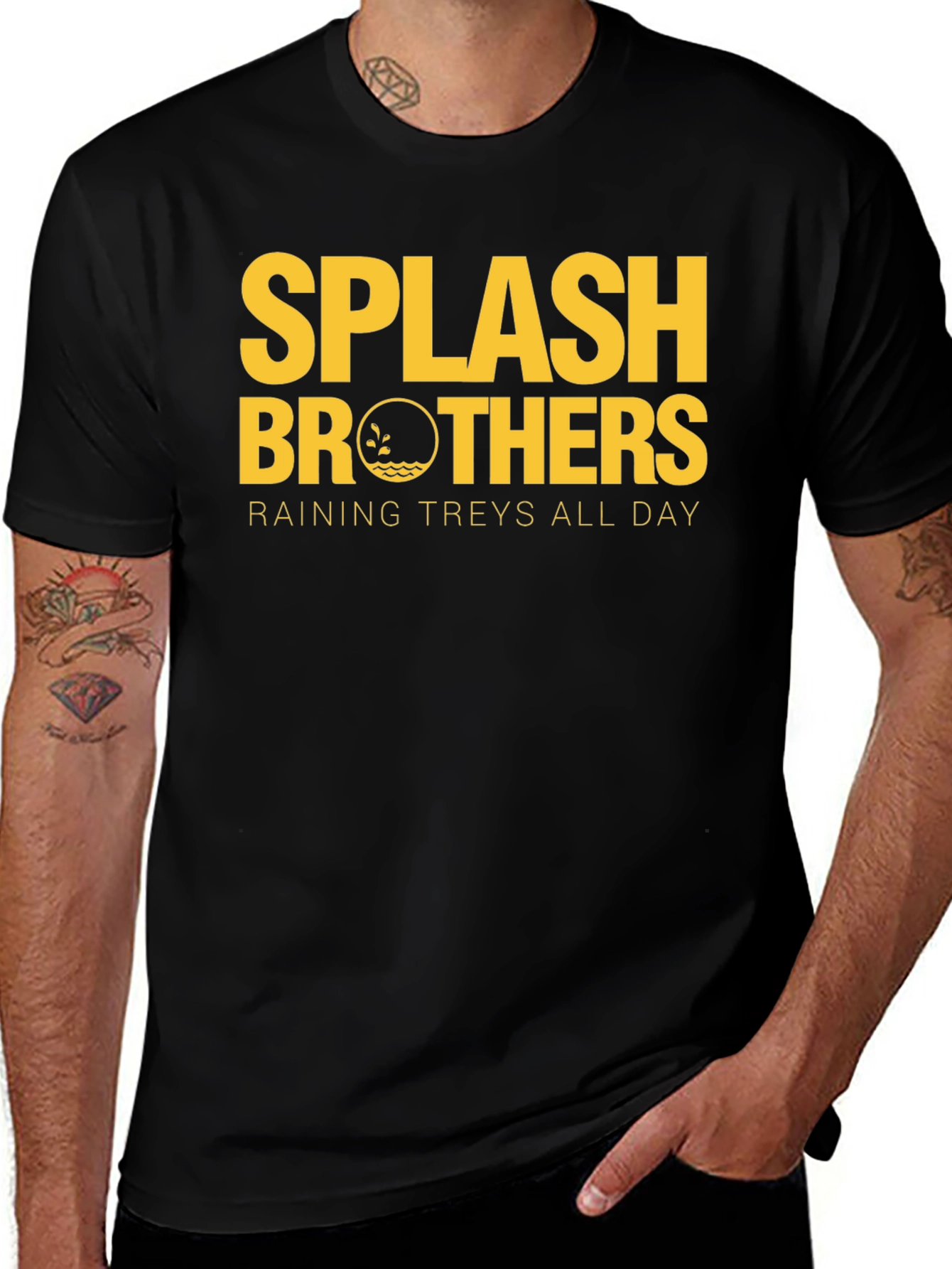 Splash Brothers T-Shirt - Raining Treys All Day!