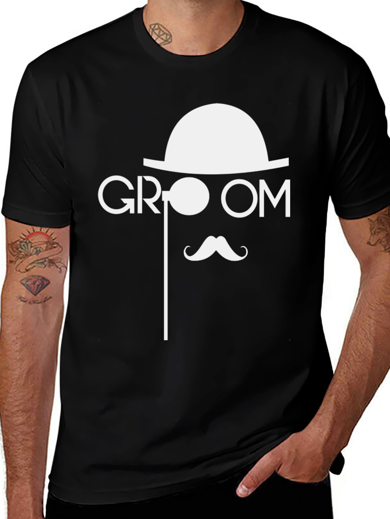 Variant 16 of Groom Novelty T-Shirt - Wedding Party Apparel