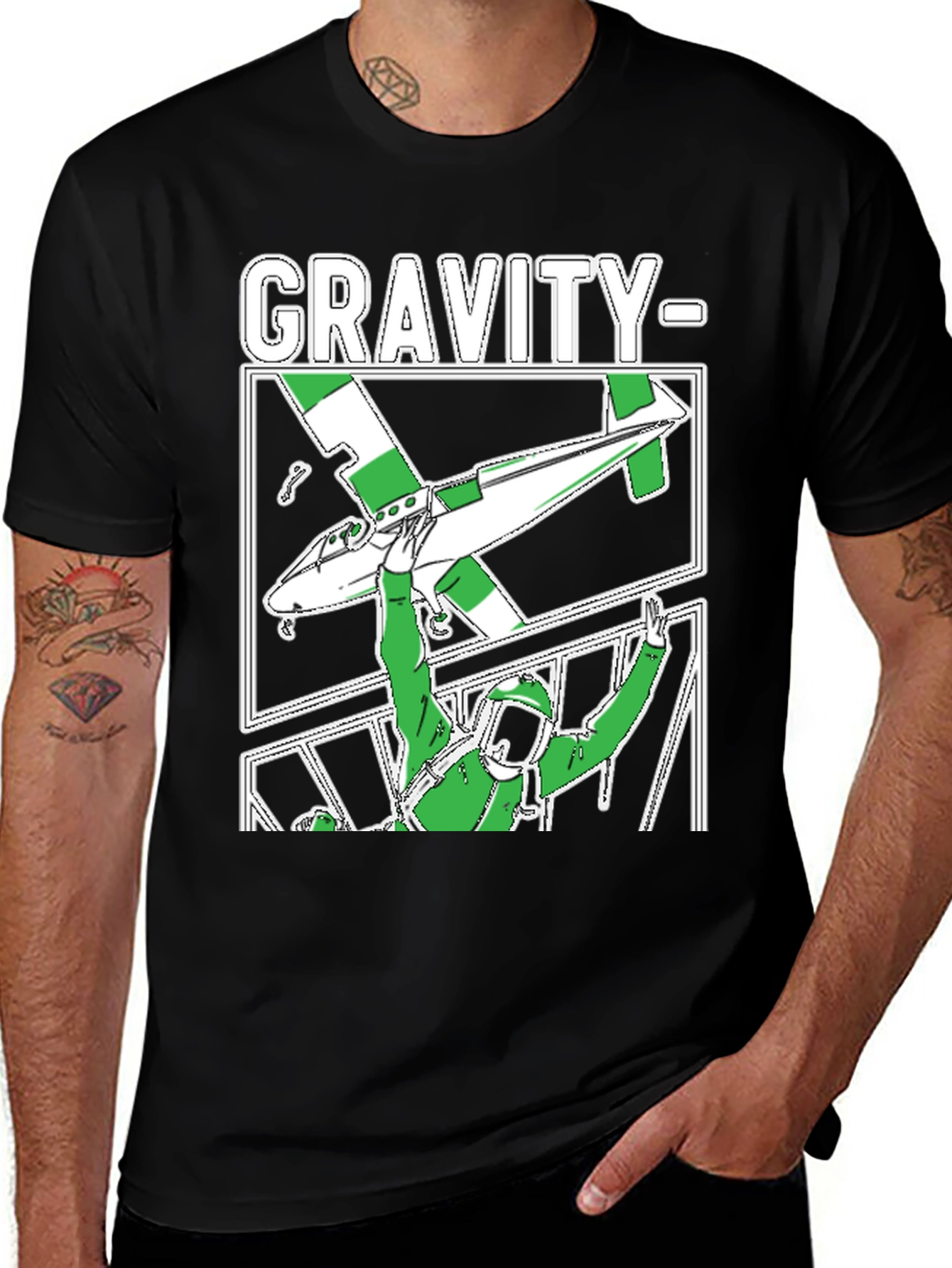 Variant 26 of Gravity Skydive T-Shirt
