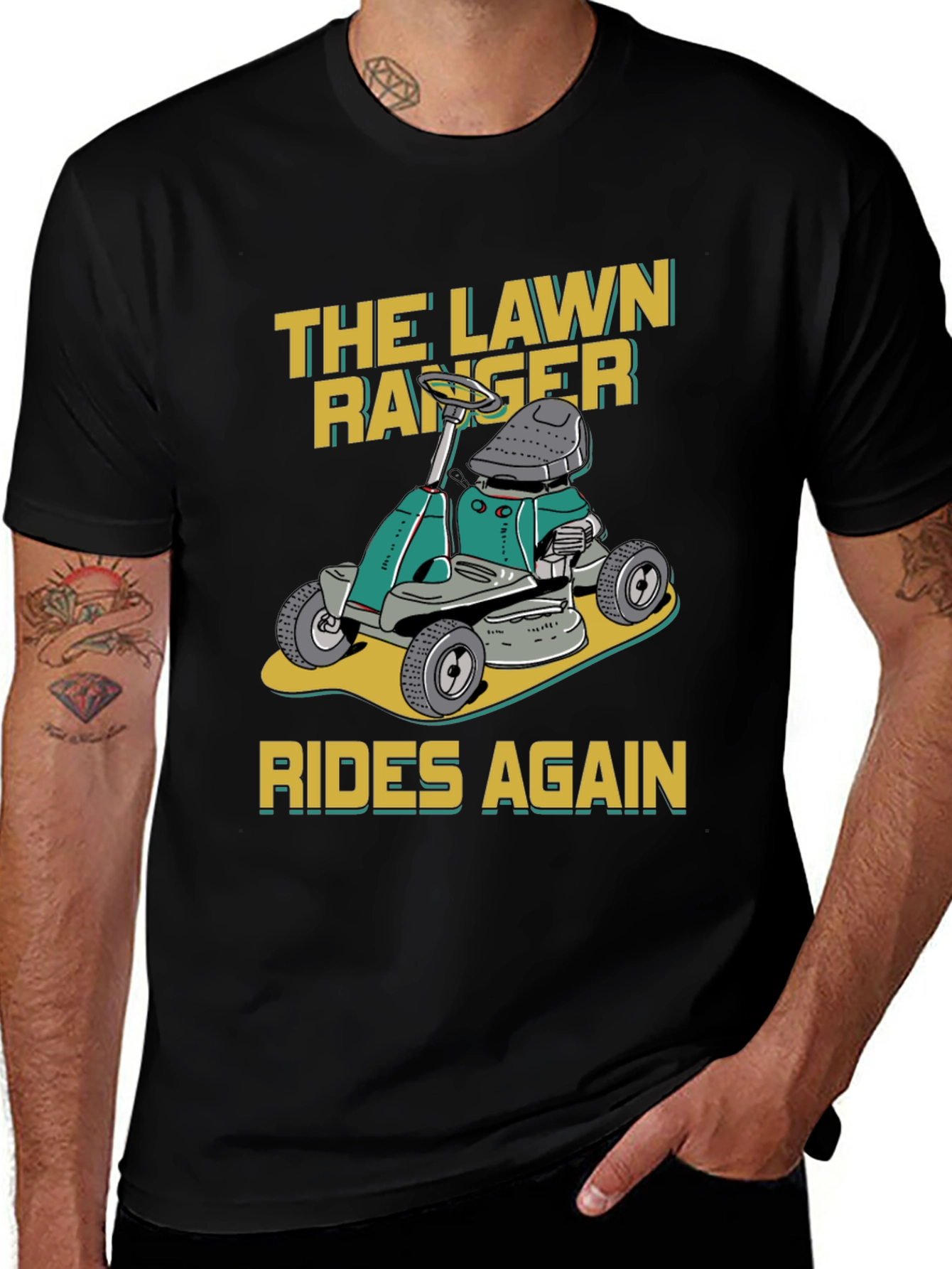Variant 10 of The Lawn Ranger T-Shirt
