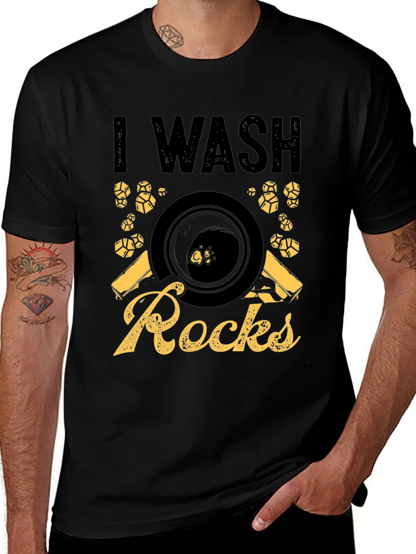 Variant 11 of I Wash Rocks T-Shirt