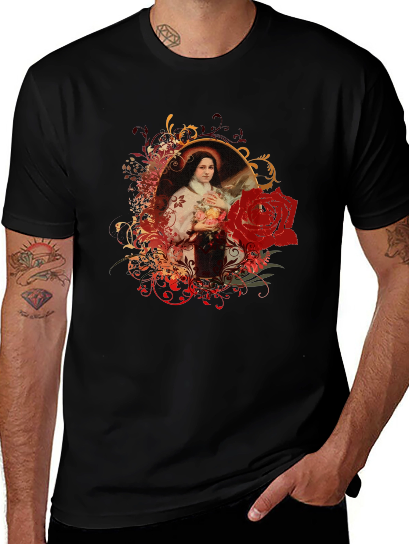 Variant 22 of Saint Therese of Lisieux T-Shirt
