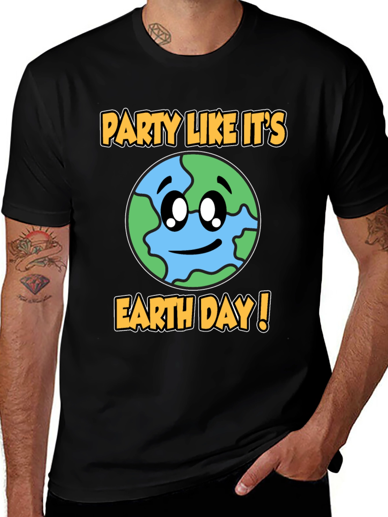 Earth Day Party T-Shirt - Cute Earth Graphic Tee