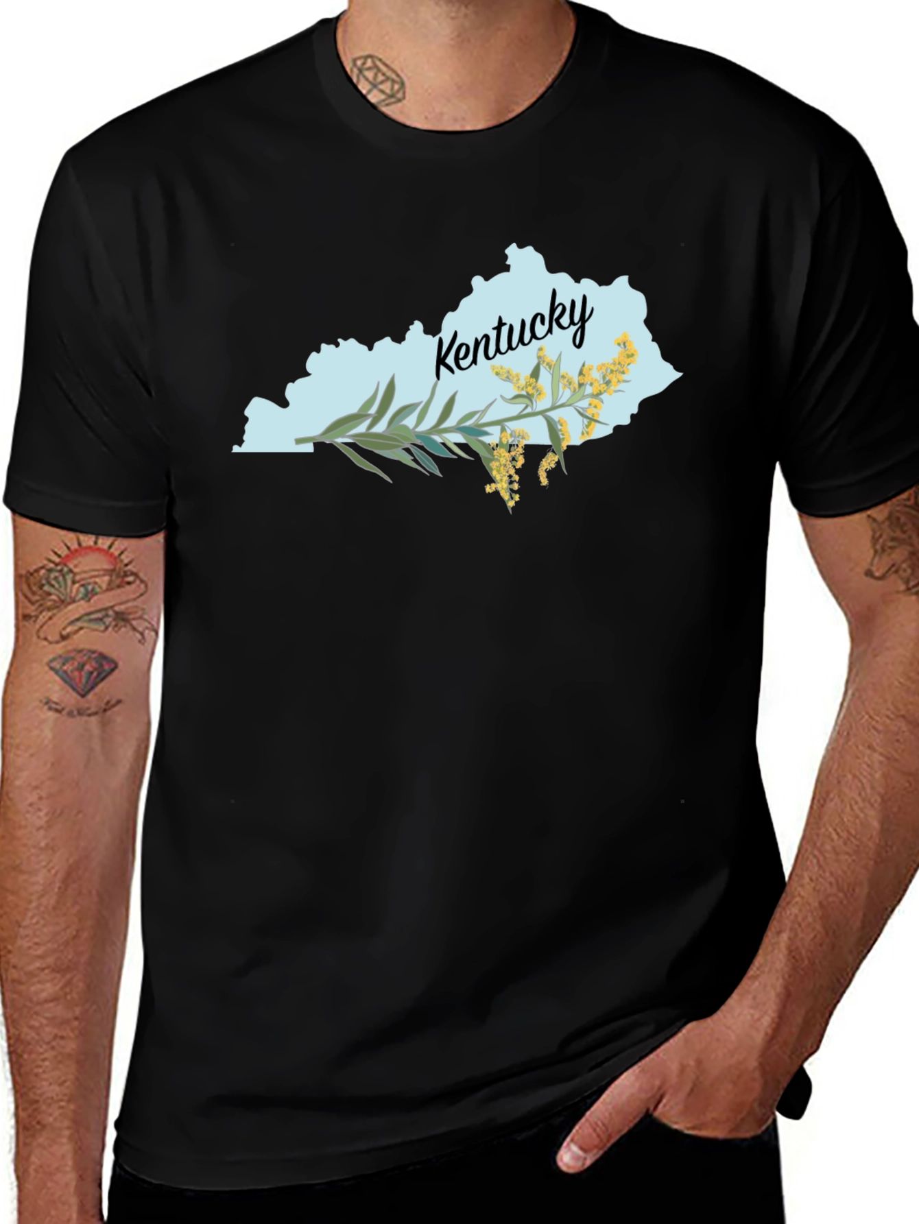 Kentucky Floral State Pride T-Shirt