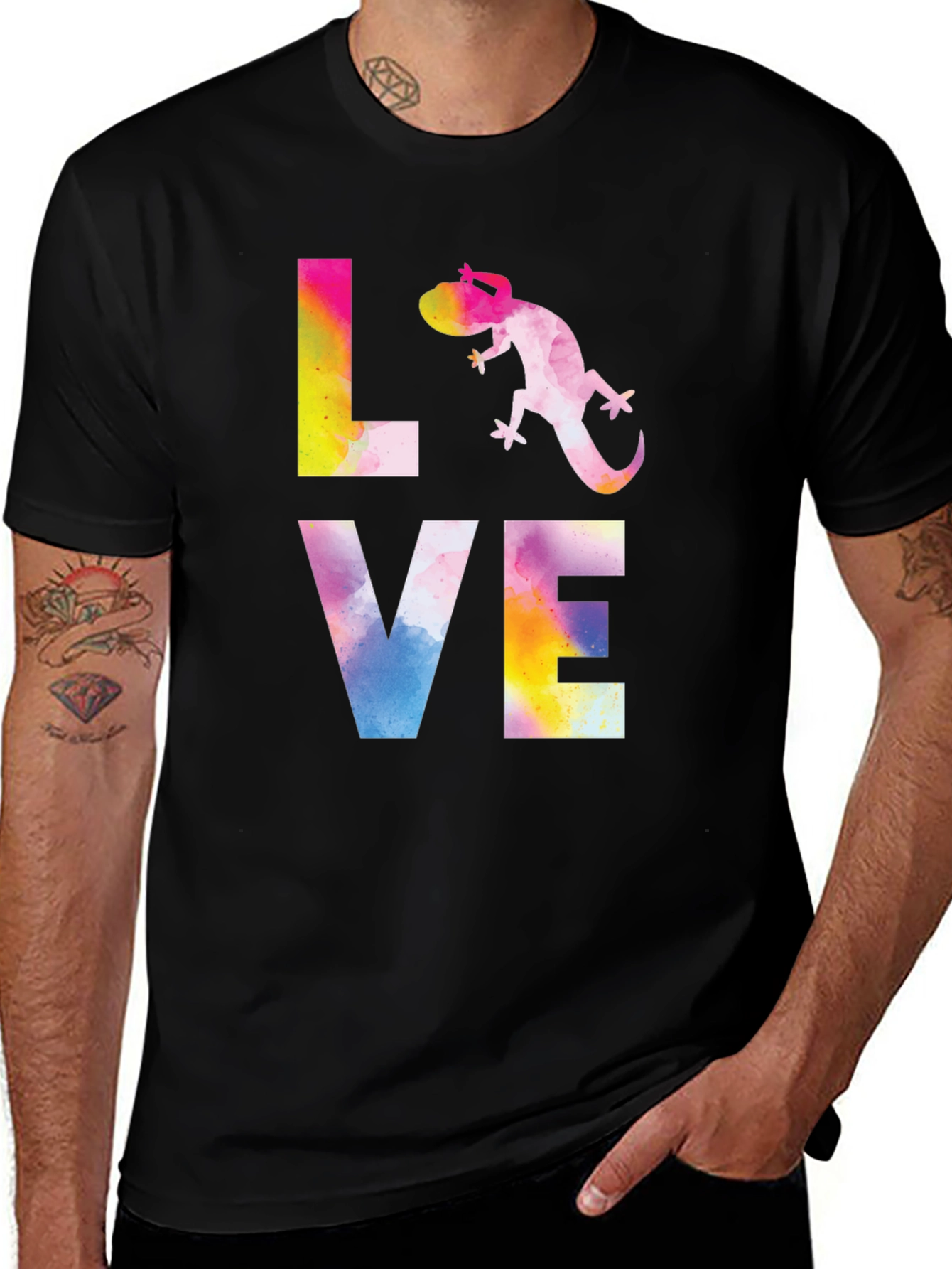 Variant 2 of Lizard Love T-Shirt