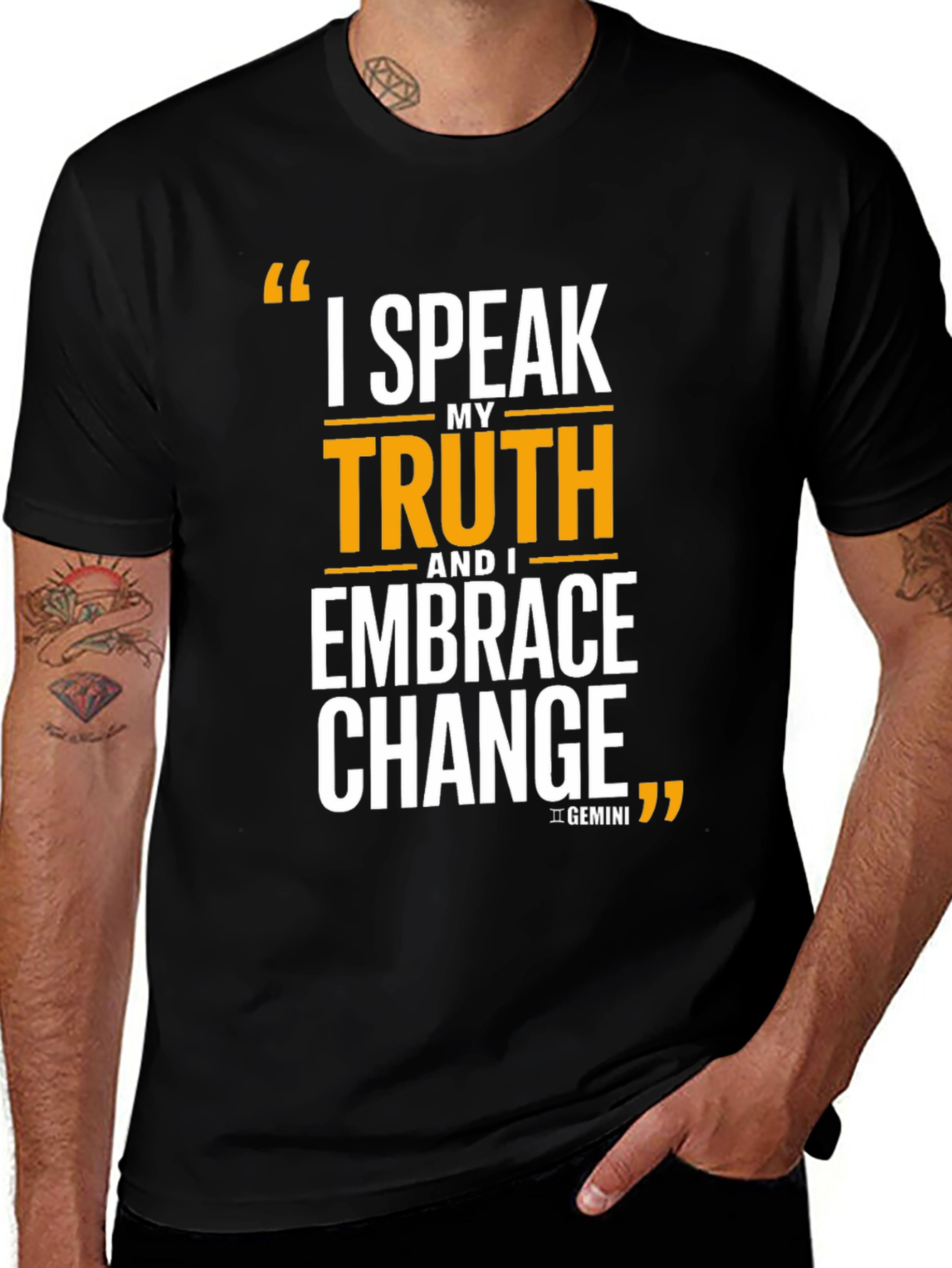 Variant 6 of I Speak My Truth Gemini T-Shirt