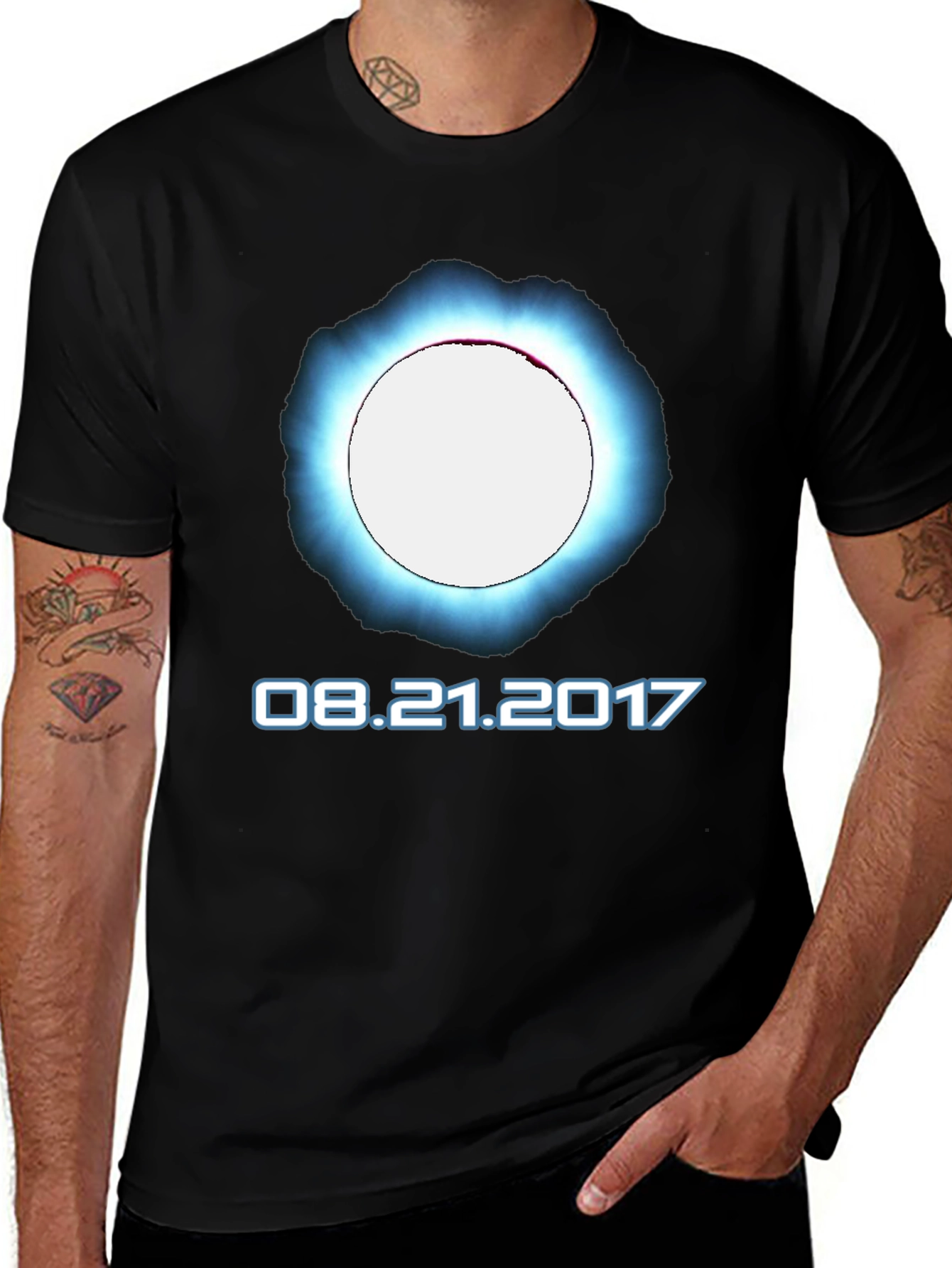 Variant 29 of Eclipse 08.21.2017 T-Shirt - Unique Solar Event Apparel