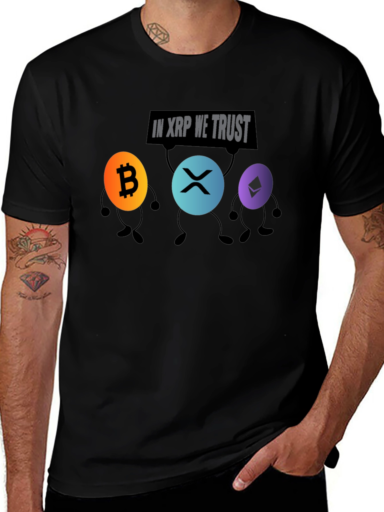 Variant 16 of Crypto Trust T-Shirt