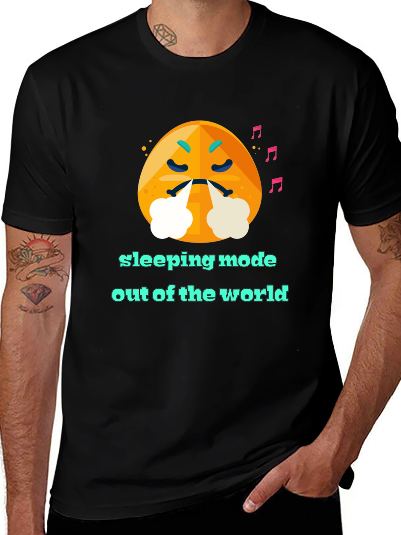 Variant 9 of Sleeping Mode T-Shirt - Out of This World Comfort