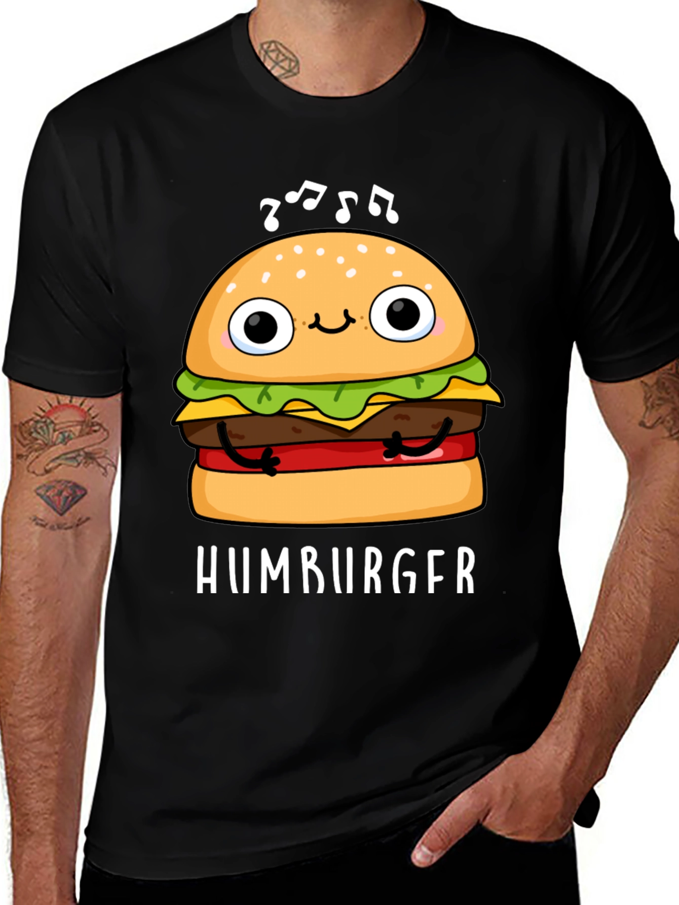 Variant 22 of Hum-Burger Funny T-Shirt