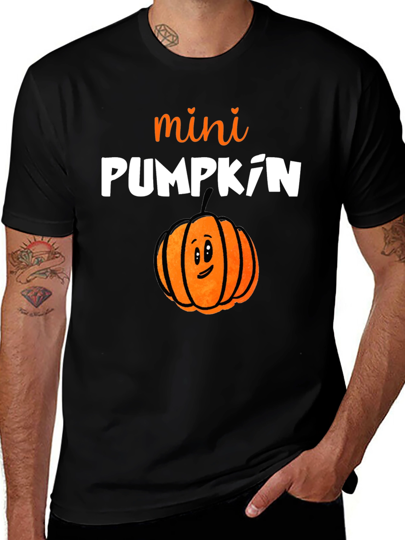 Variant 29 of Mini Pumpkin Graphic Tee