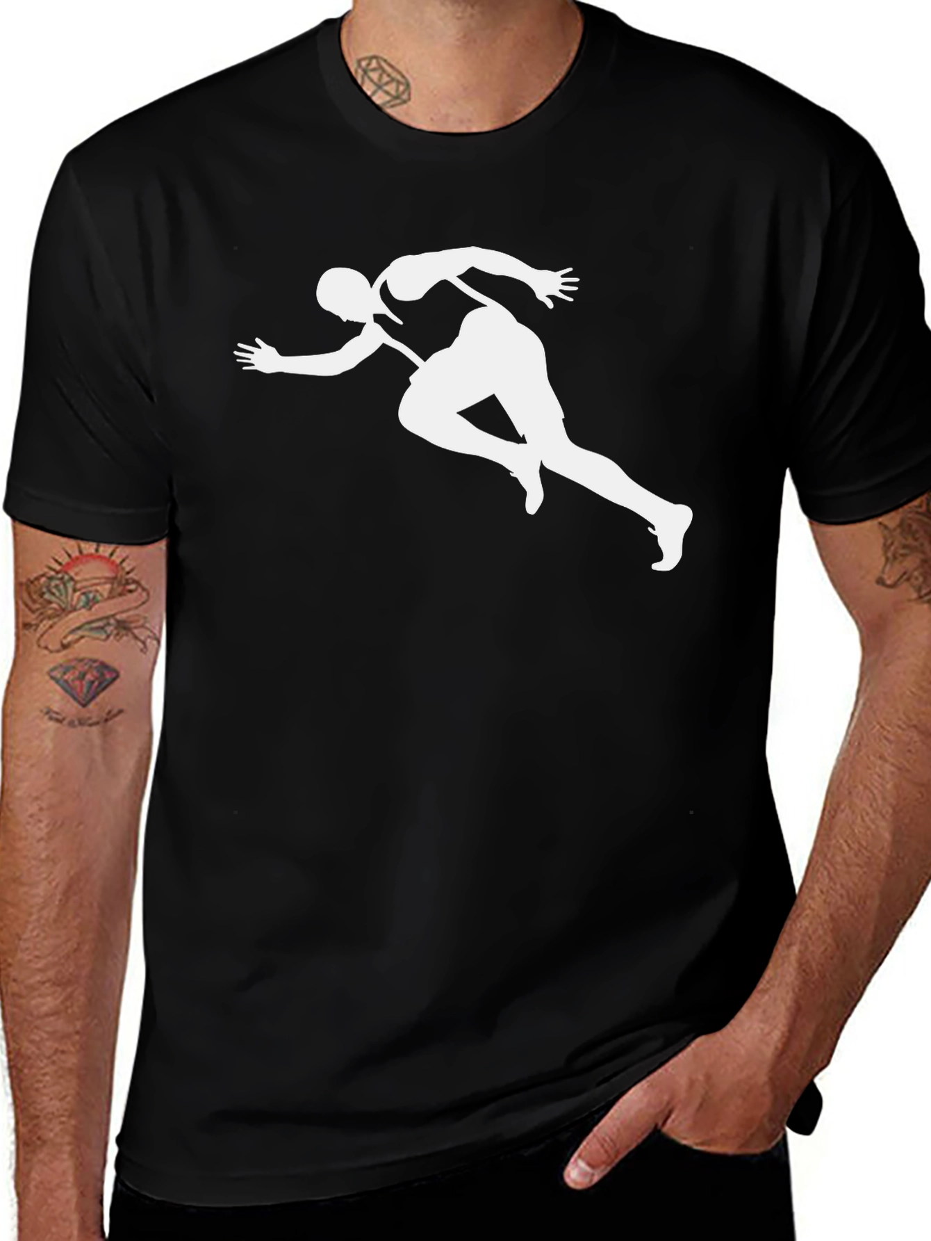 Variant 22 of Men's Running Graphic Tee