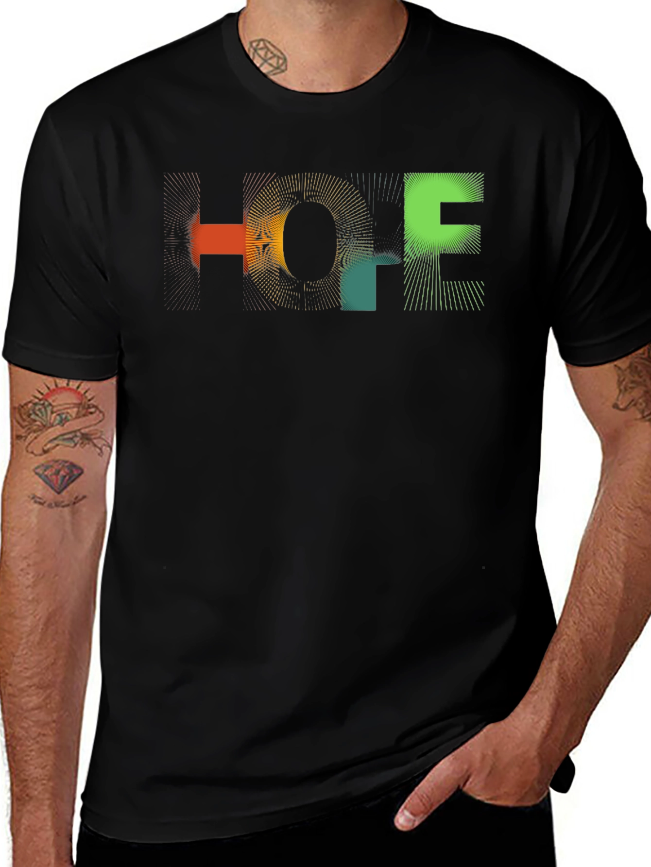 Variant 18 of HOPE Graphic Tee - Stylish Comfort