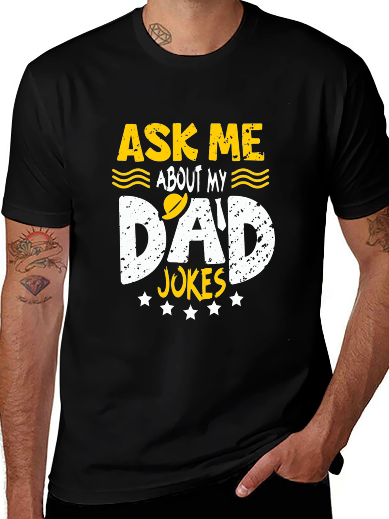 Variant 23 of Funny Dad Jokes T-Shirt - Ask Me About My Dad Jokes!