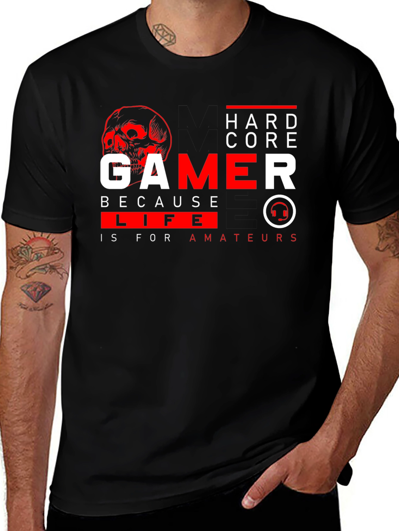 Variant 24 of Hardcore Gamer T-Shirt