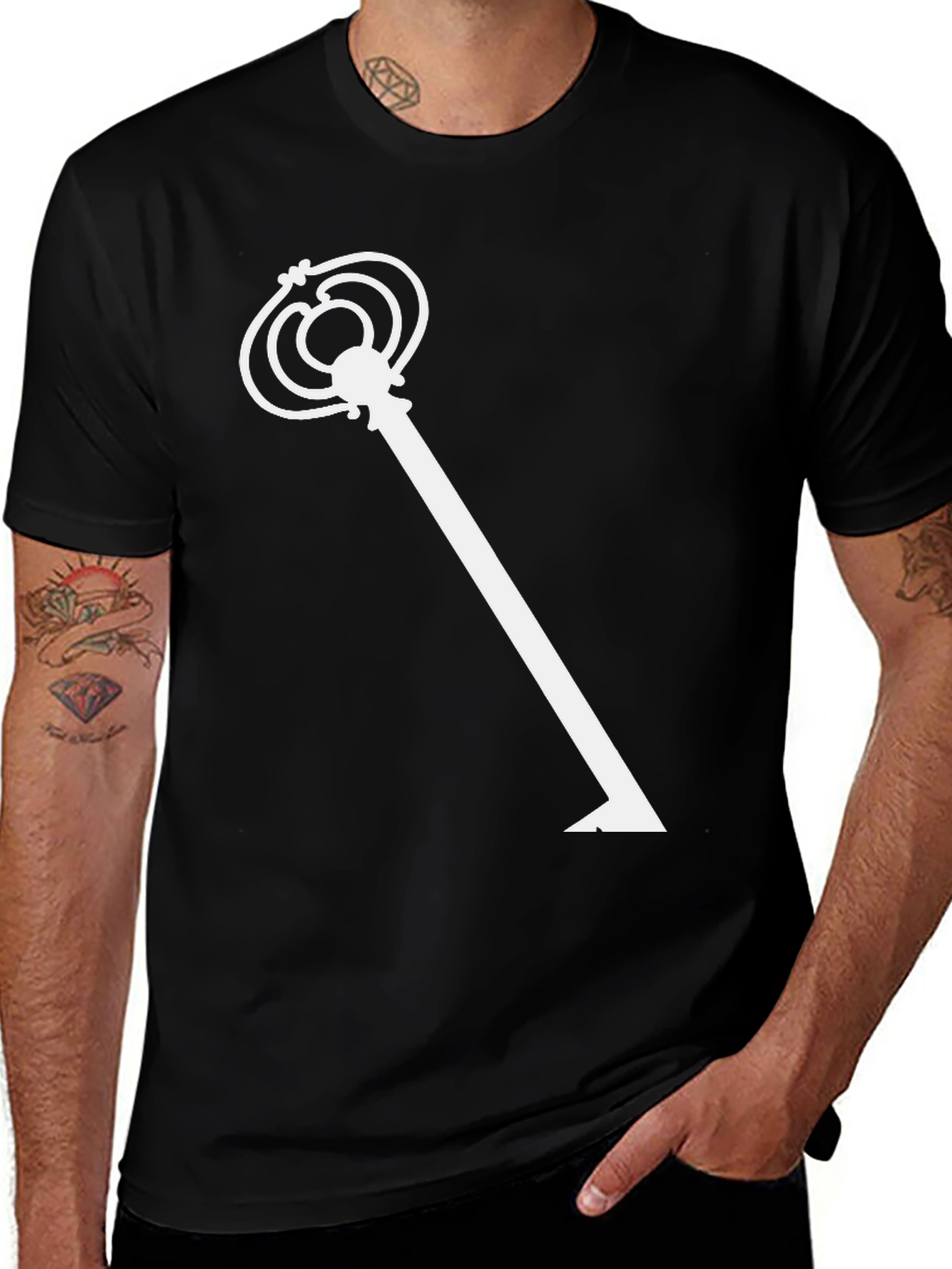 Variant 12 of Key Graphic T-Shirt - Unique Design