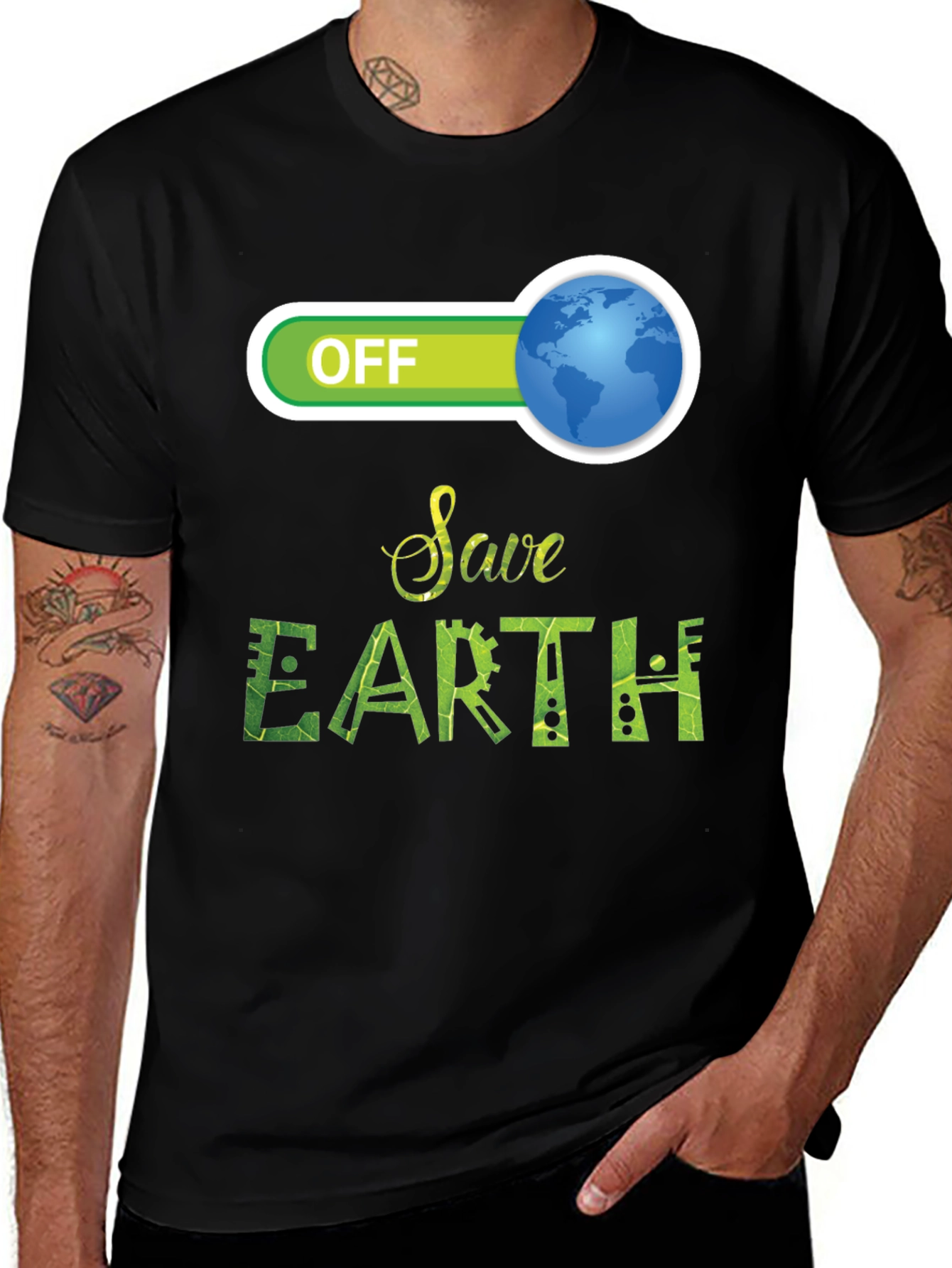 Save Earth T-Shirt - Eco Friendly Fashion