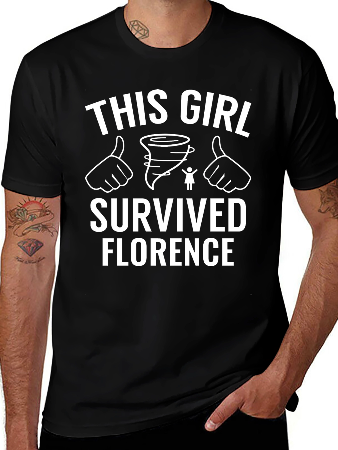 This Girl Survived Florence T-Shirt