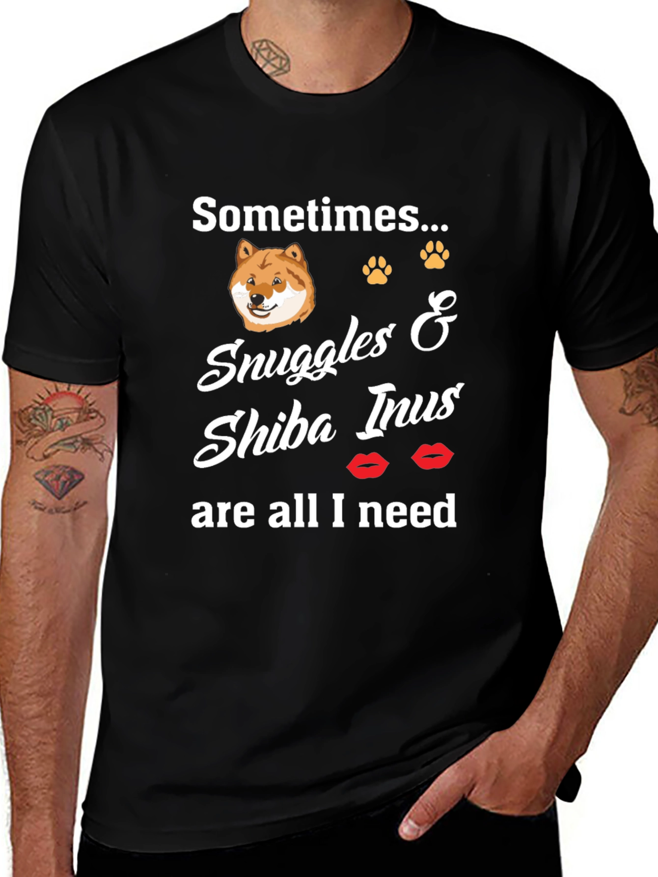 Snuggles & Shiba Inus T-Shirt