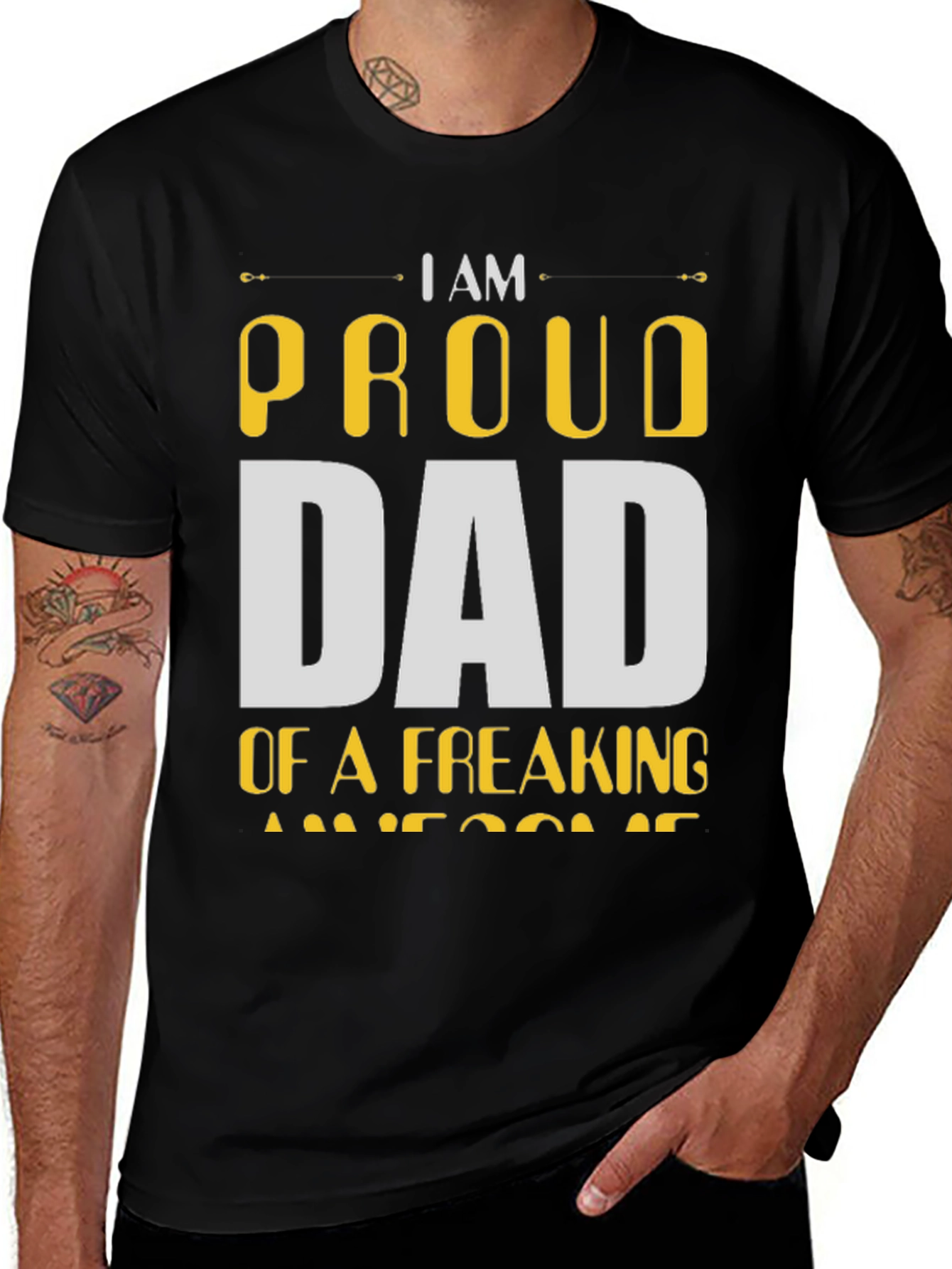 Variant 24 of Proud Dad T-Shirt - Awesome Father's Day Gift