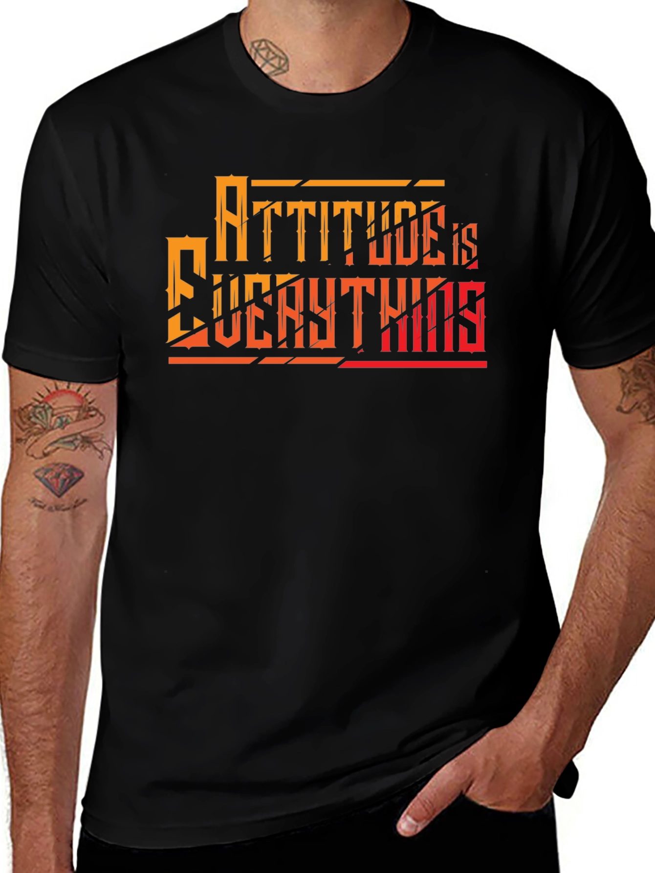 Variant 21 of Attitude is Everything Graphic Tee