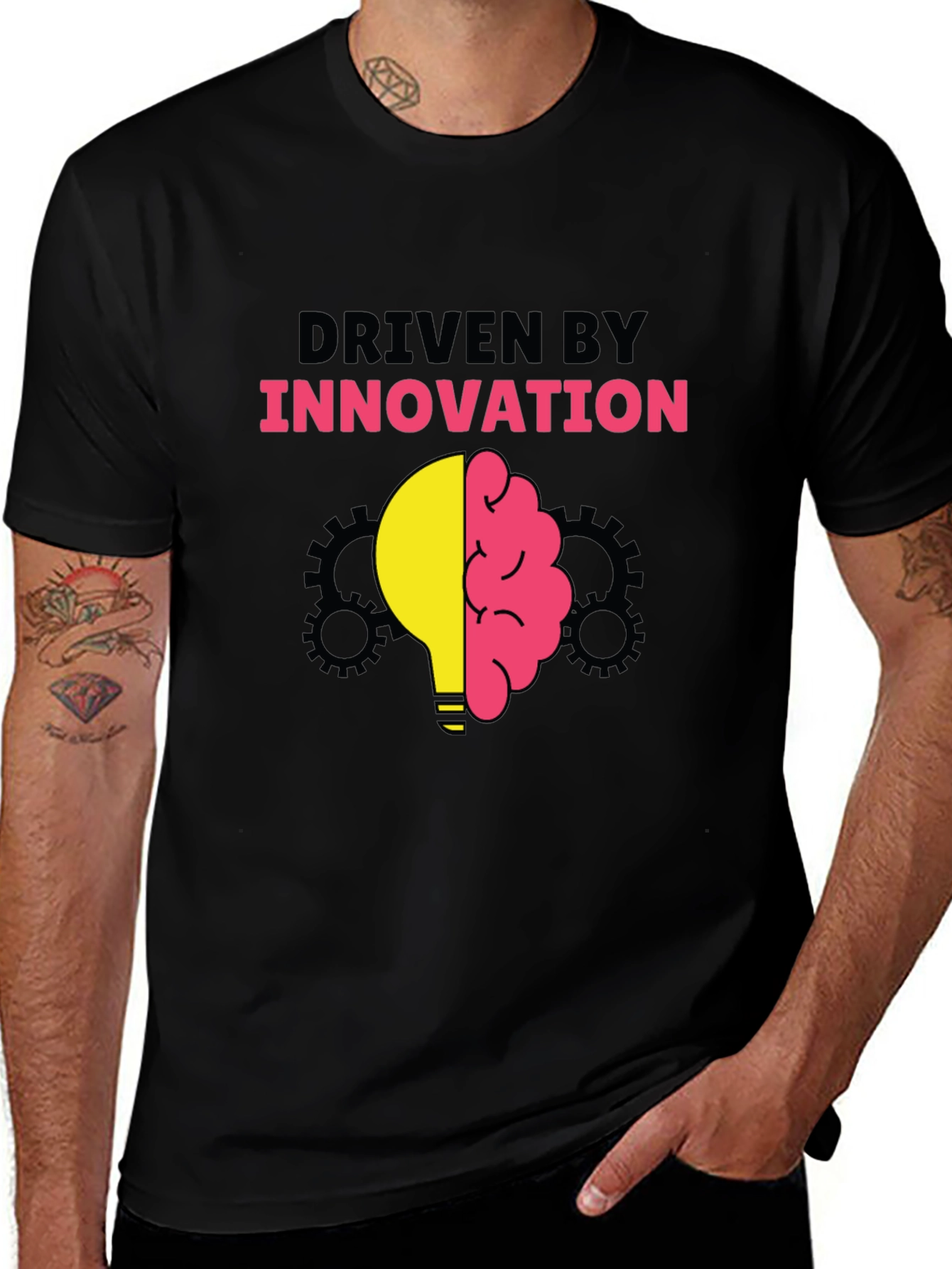 Variant 17 of Driven By Innovation Graphic T-Shirt