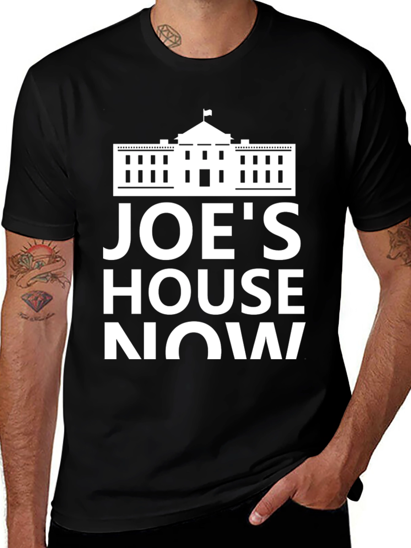 Black Joe's House Now Graphic T-Shirt main image