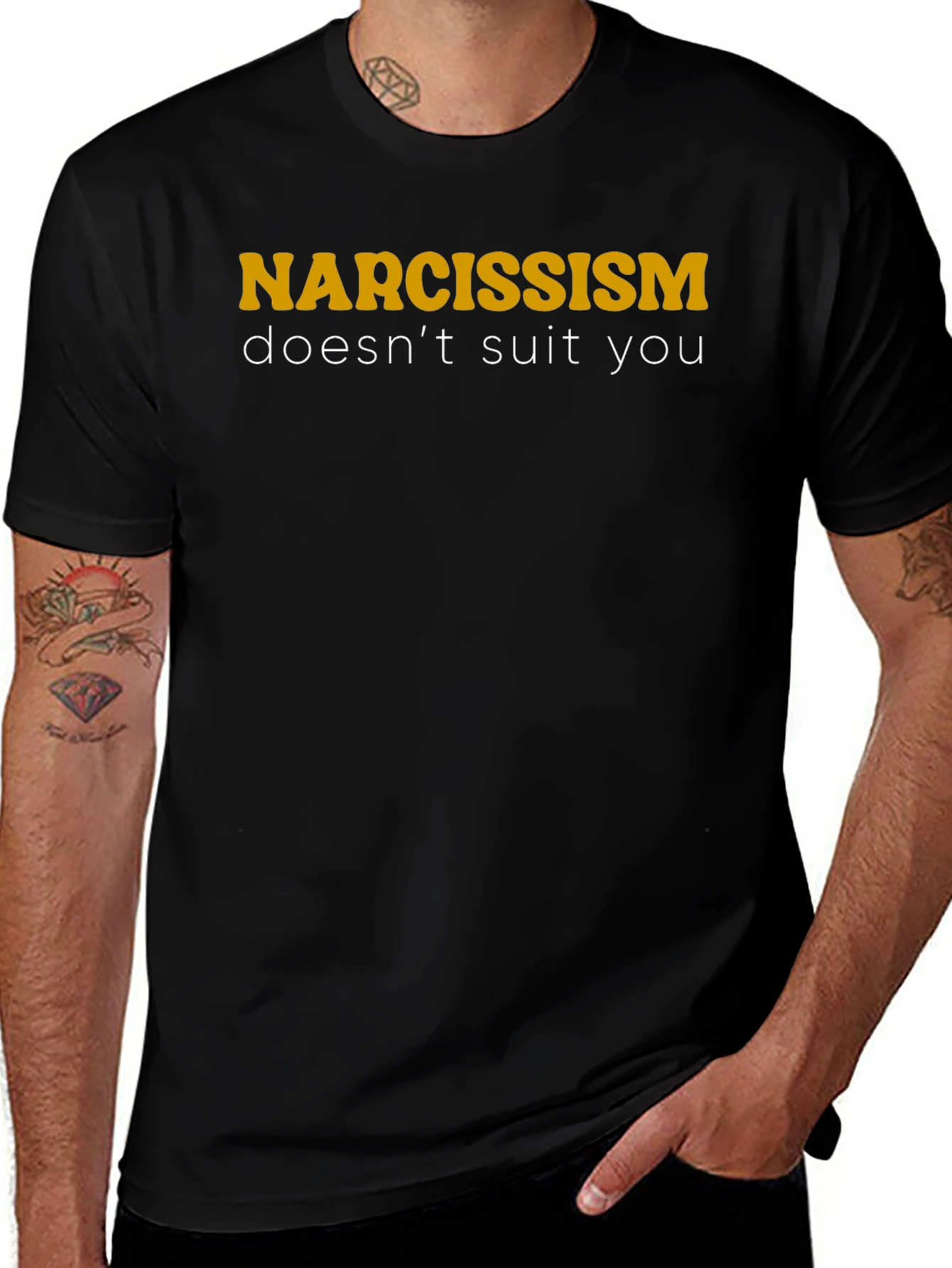 Variant 8 of Narcissism Doesn't Suit You Graphic Tee