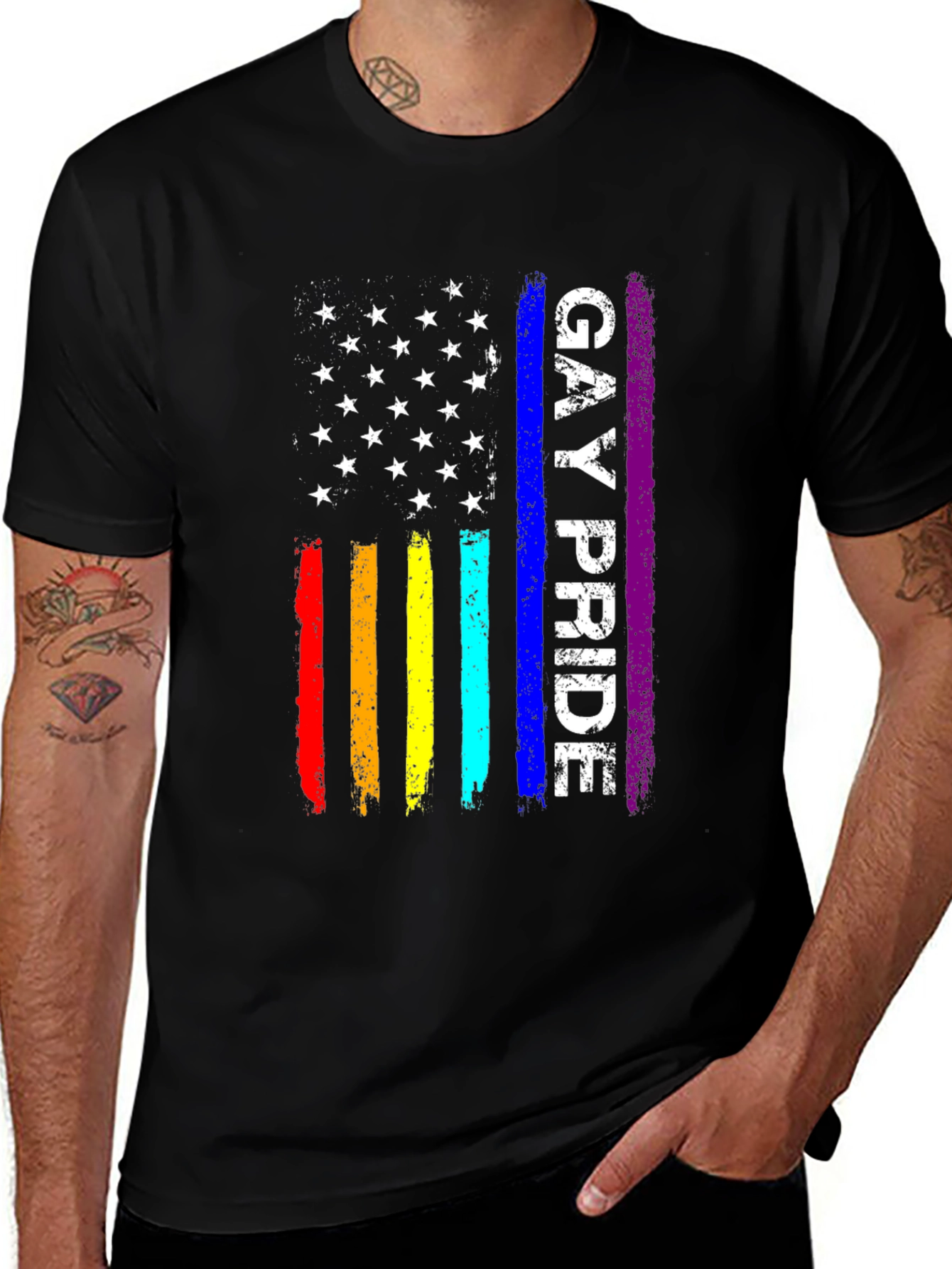 Gay Pride Flag T-Shirt