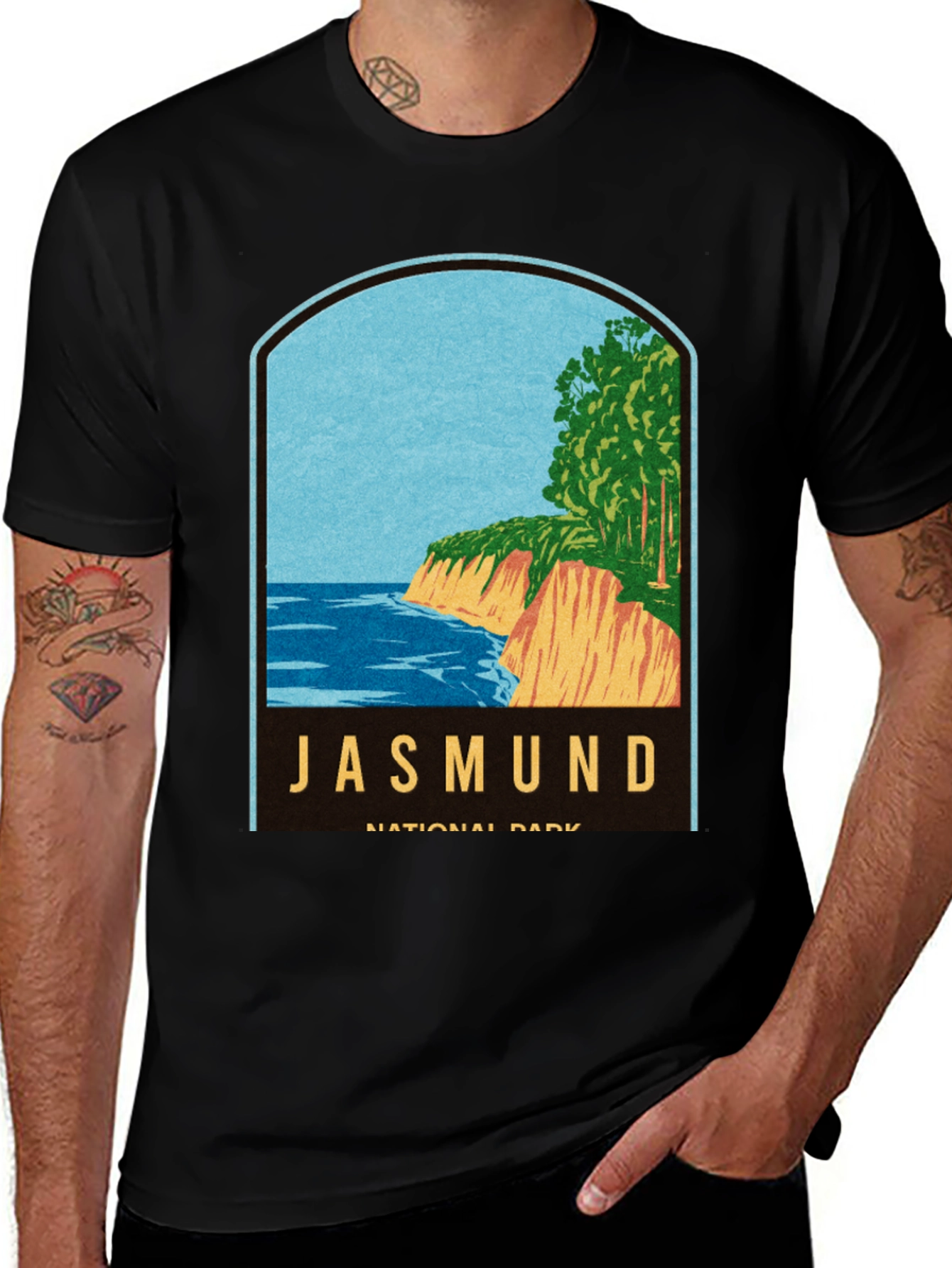 Jasmund National Park T-Shirt - Nature Lover's Tee