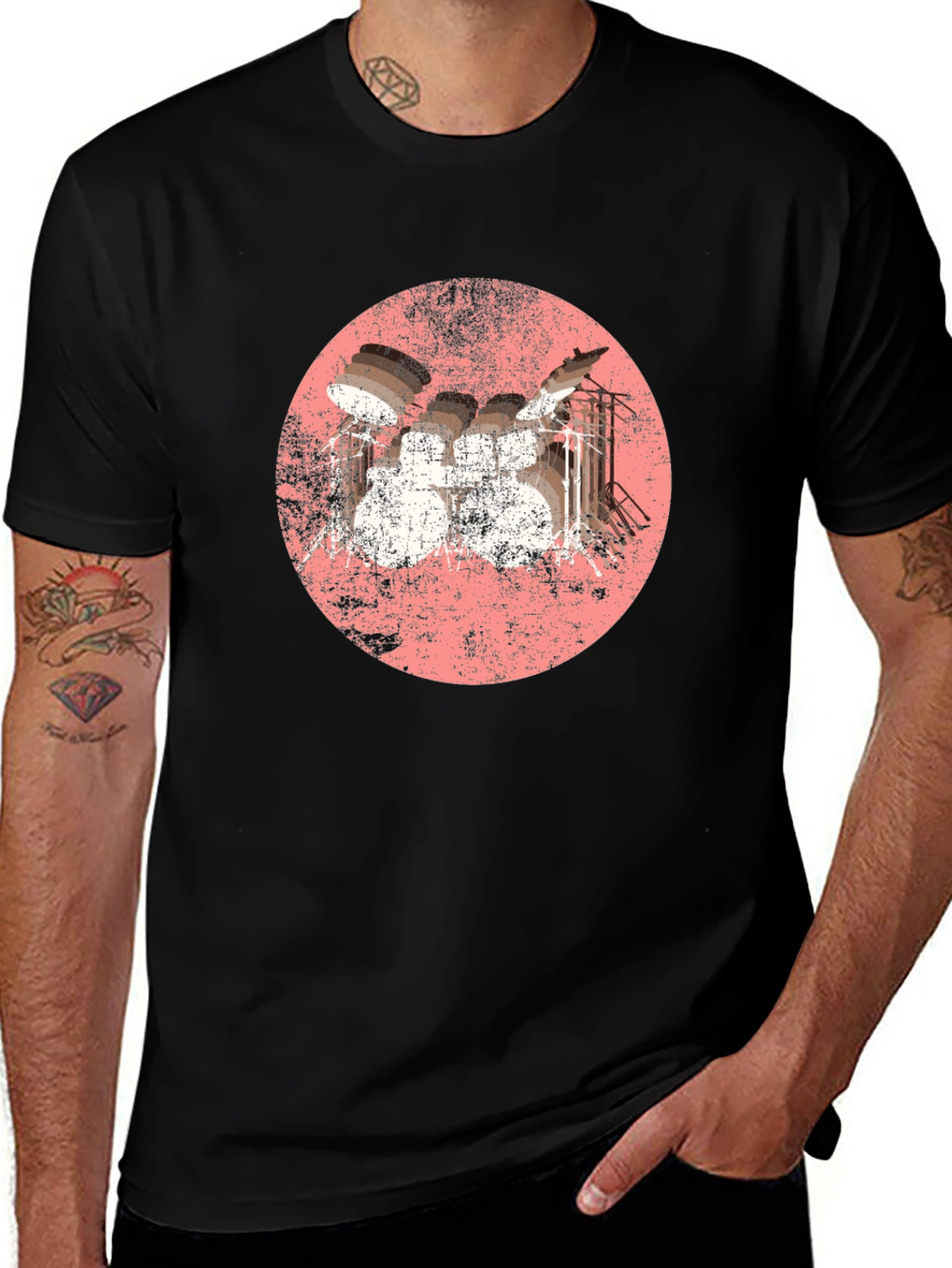 Variant 19 of Drum Kit Graphic Tee