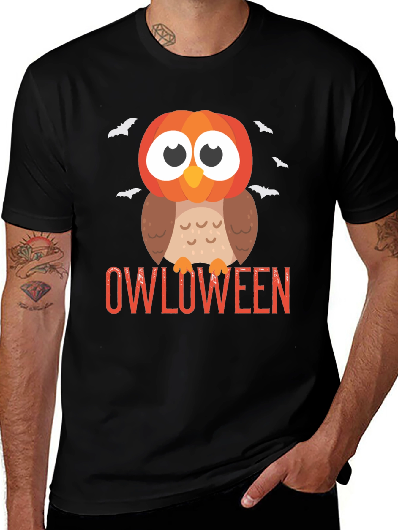 Owloween T-Shirt - Funny Halloween Owl Tee