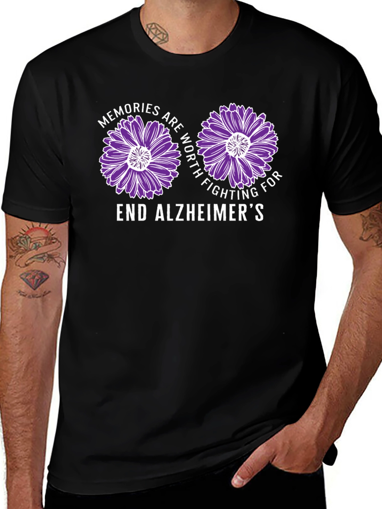 End Alzheimer's Awareness T-Shirt