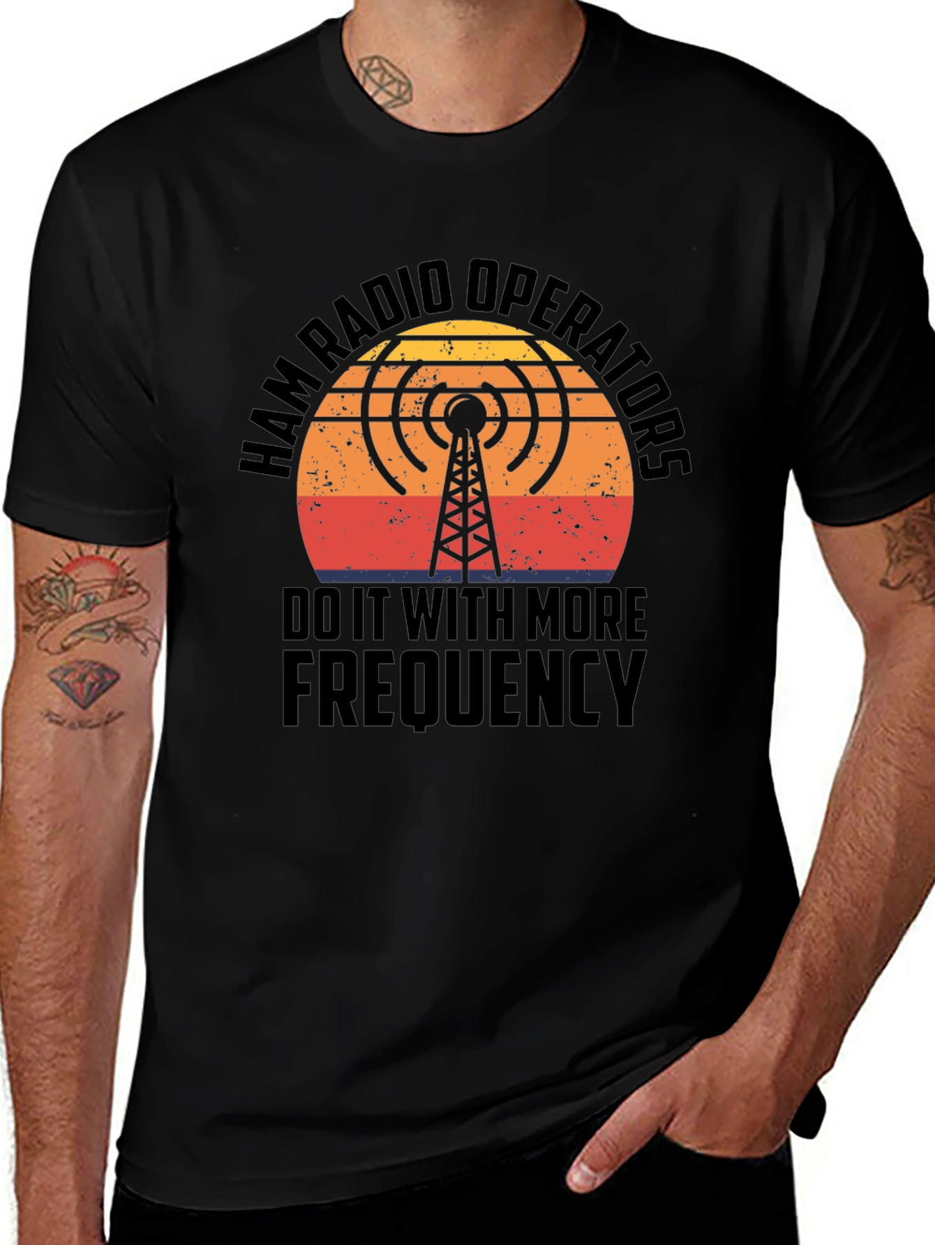 Ham Radio Operators T-Shirt: Do It With More Frequency!