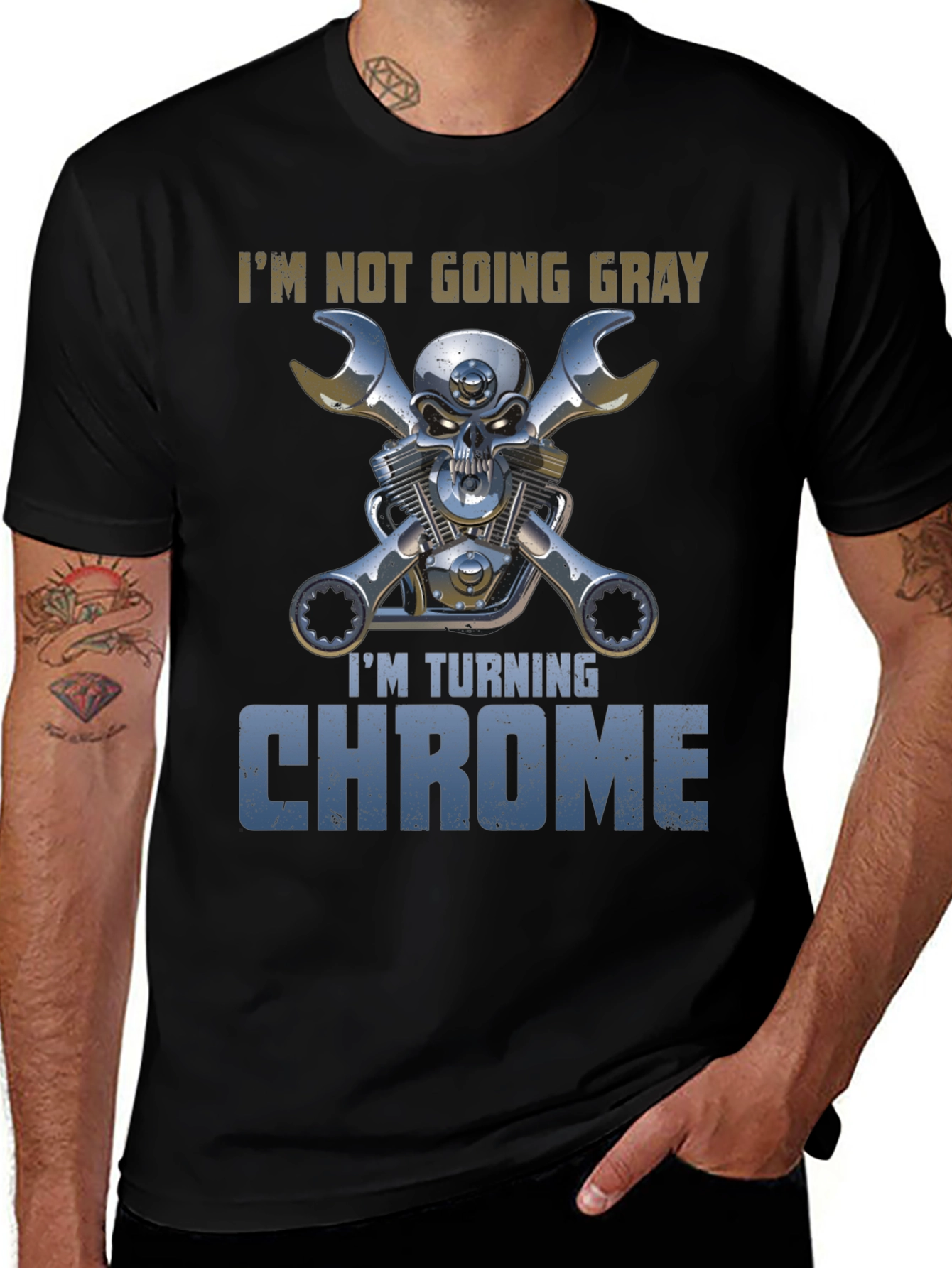 Variant 5 of I'm Turning Chrome T-Shirt