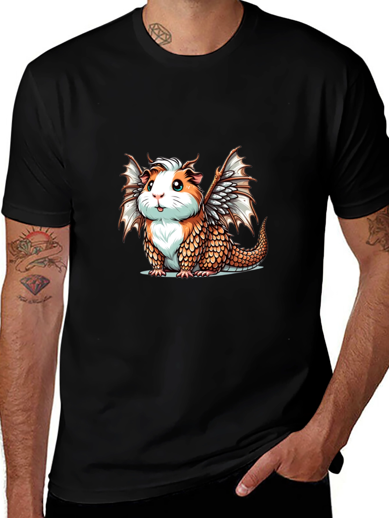 Guinea Pig Dragon T-Shirt